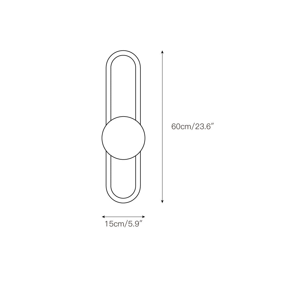 Avynor Modern Minimalist Travertine Wall Lamp - Letslighting