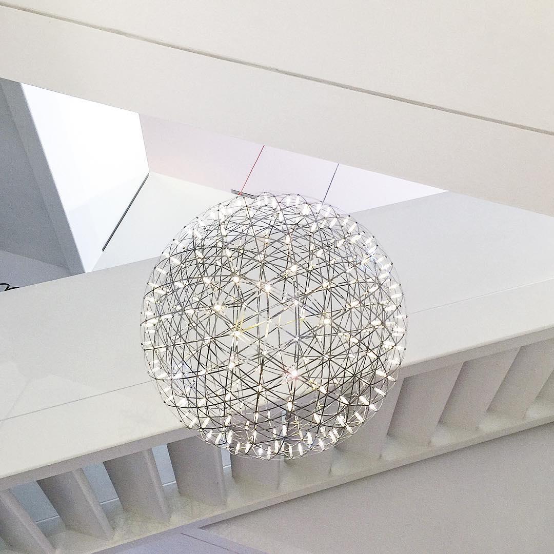 Silver Spark Ball Pendant Light - Blowlighting