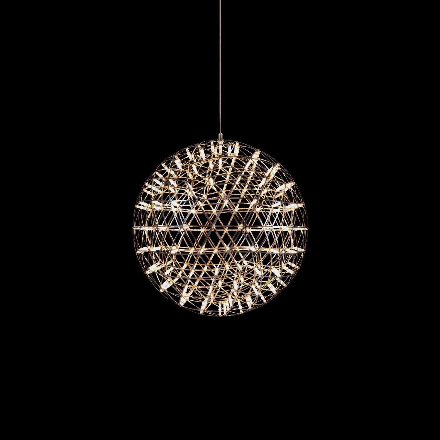 Silver Spark Ball Pendant Light - Blowlighting