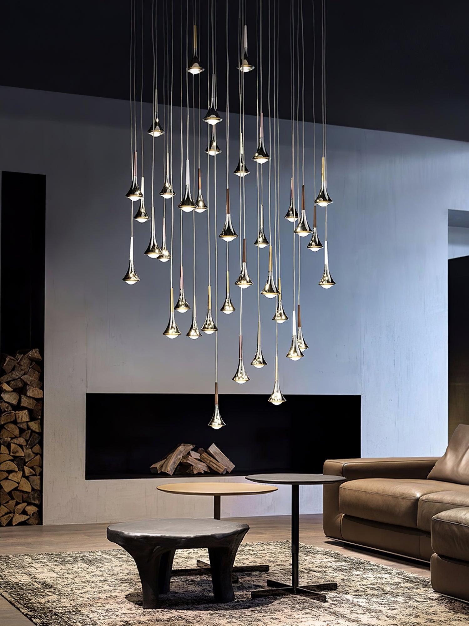 Rain Multi Pendant Light - Blowlighting