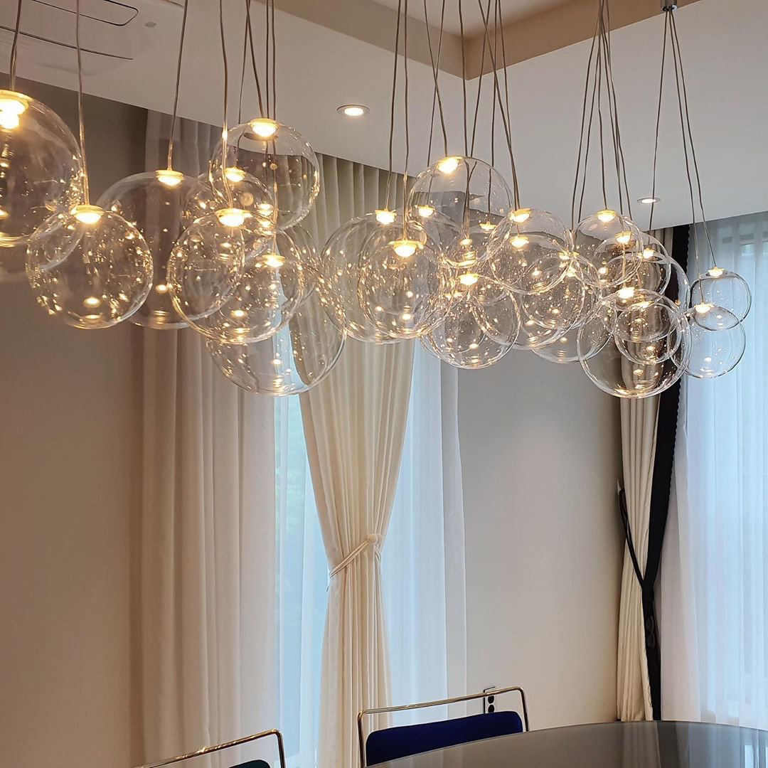 Thalirce Luxus-Pendelleuchte aus Glas-Letslighting