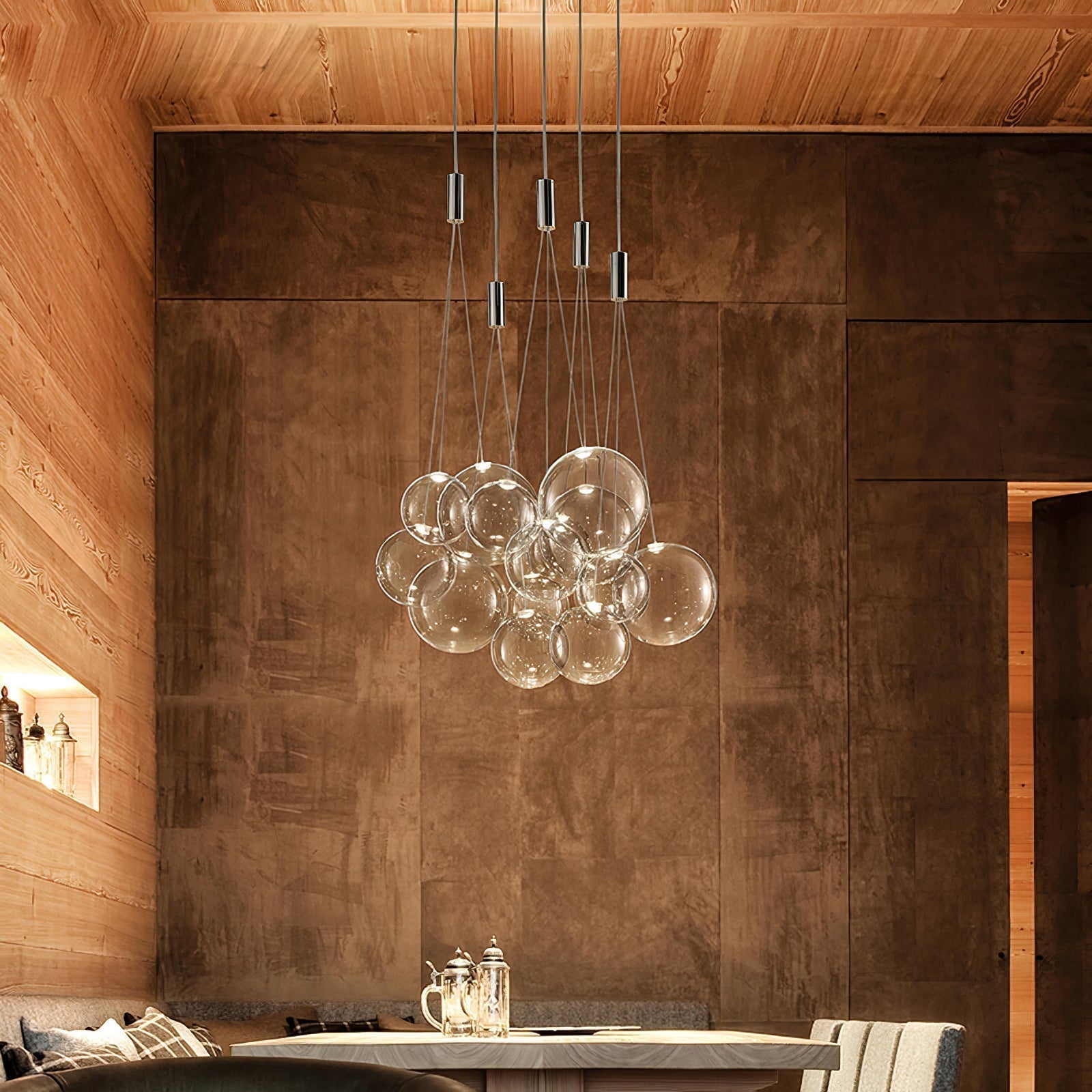 Thalirce Luxus-Pendelleuchte aus Glas-Letslighting