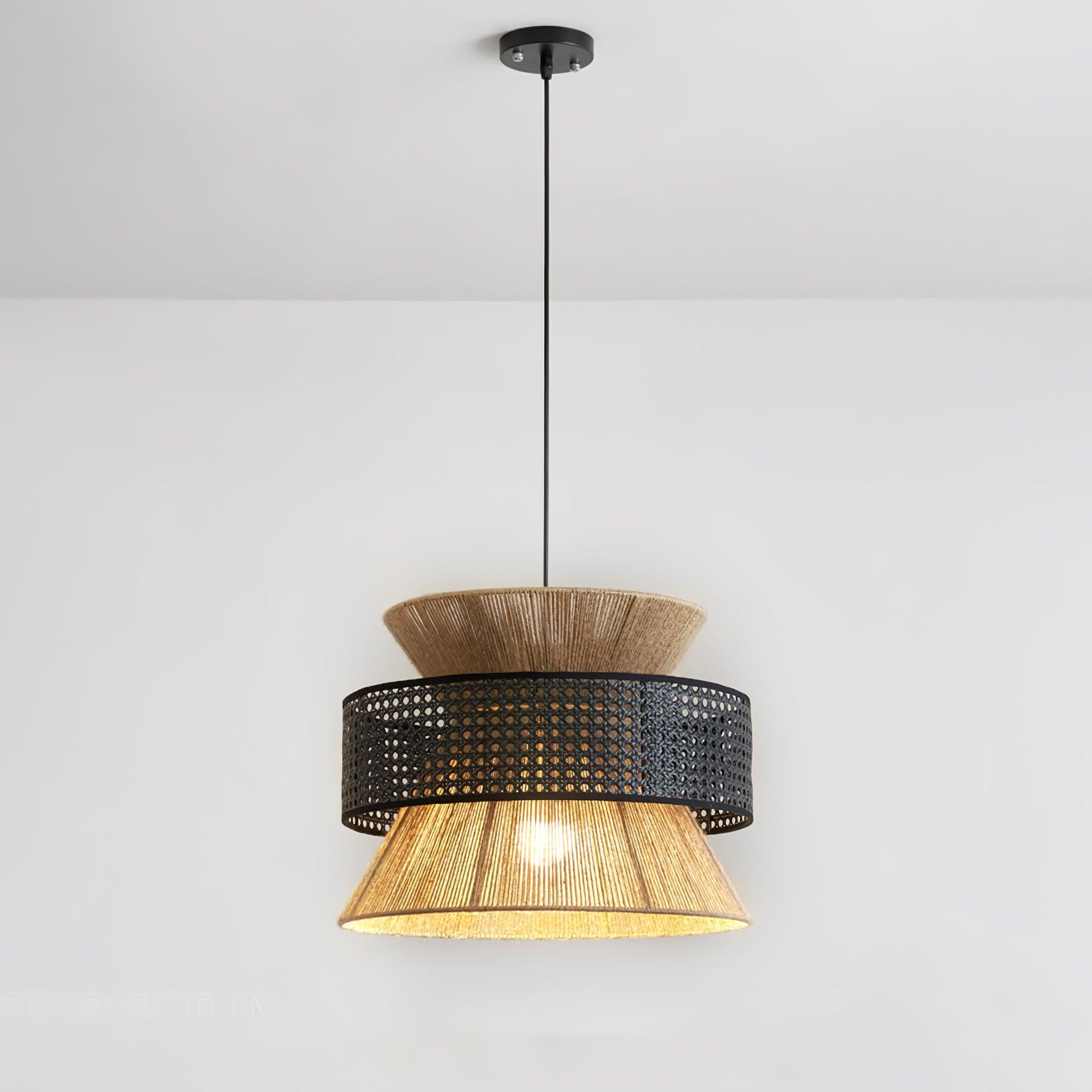 Aria Bohemian Bambus Pendelleuchte-Letslighting