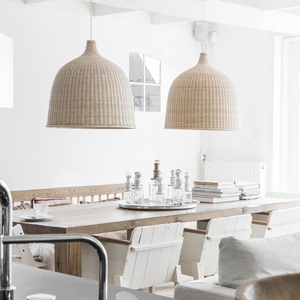 Willow Rustikal Rattan Pendelleuchte Leuchte-Letslighting