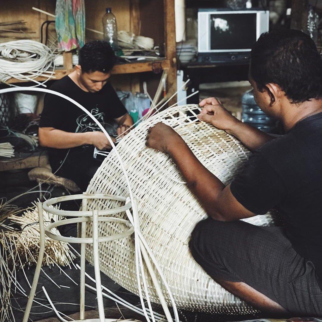 Willow Rustikal Rattan Pendelleuchte Leuchte-Letslighting