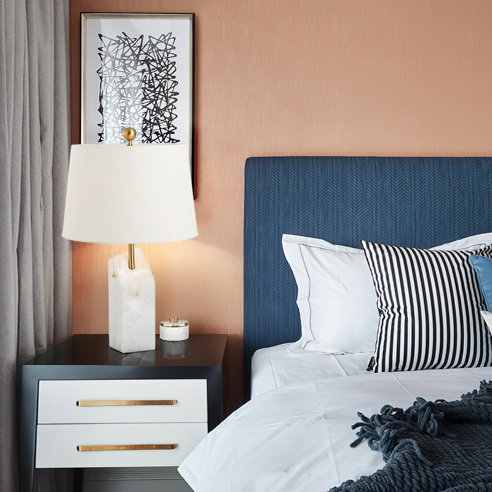 Raw Alabaster Table Lamp - Letslighting