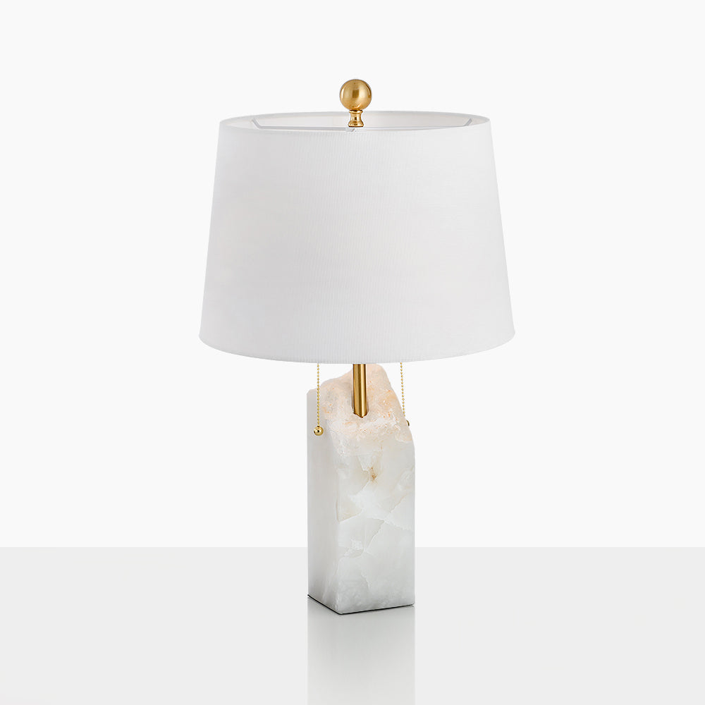 Raw Alabaster Table Lamp - Letslighting