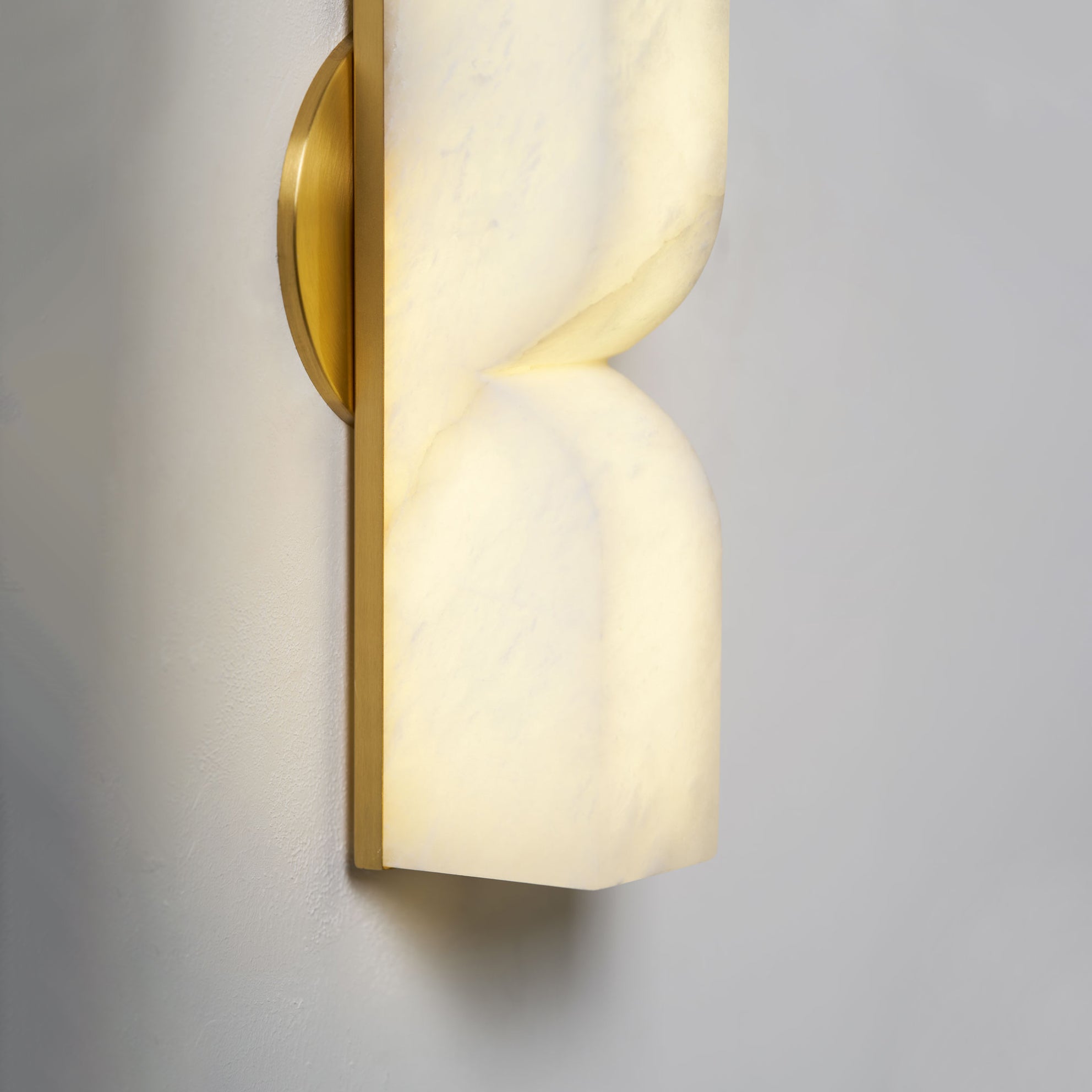 Lyvenisra Modern Minimalist Rectangular Alabaster Wall Lamp - Letslighting
