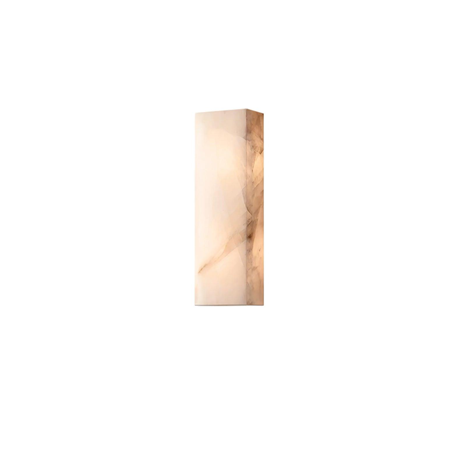 Orvian Minimalist Alabaster Outdoor Wall Light - Neutralighting