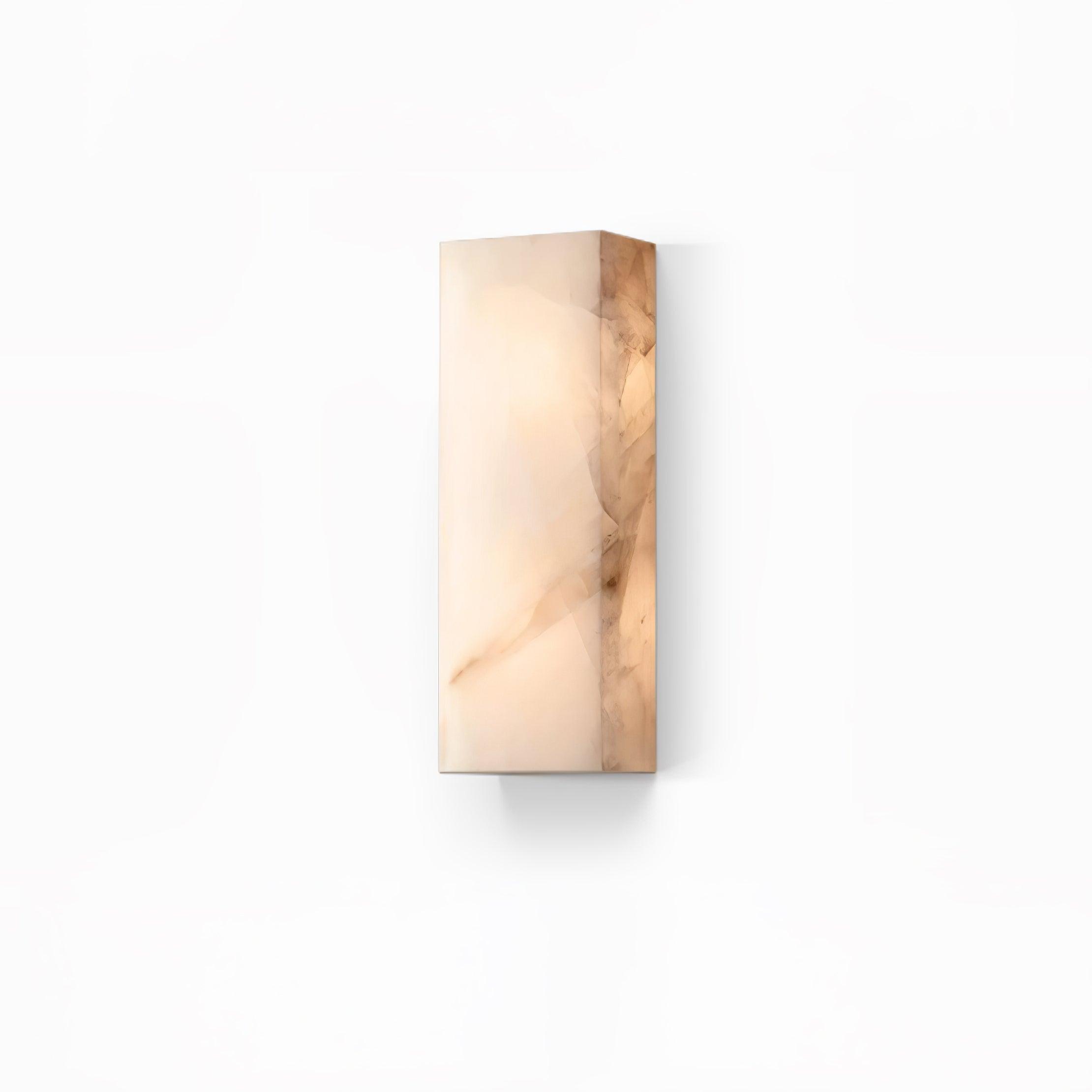 Orvian Minimalist Alabaster Outdoor Wall Light - Neutralighting