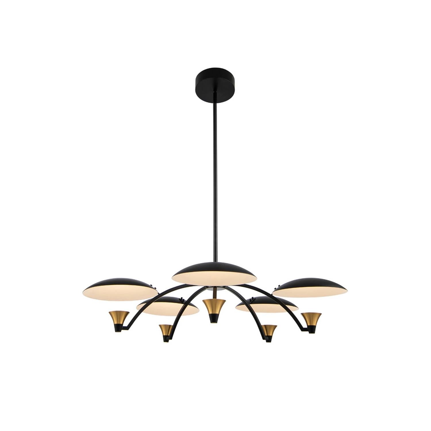 Cumiror Messing Modular Gruppen Deckenleuchte-Letslighting