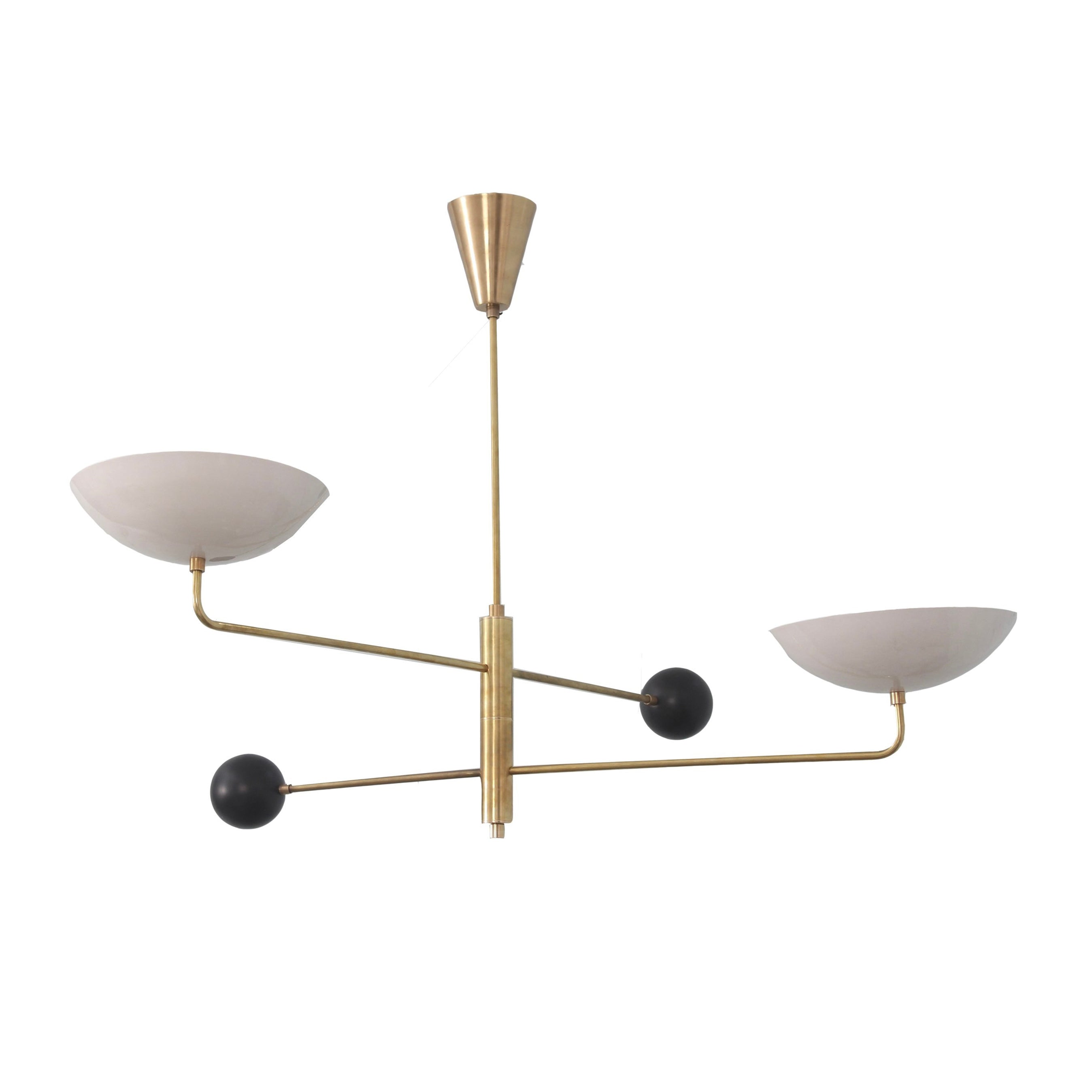 Stella Skulpturaler Industrie-Kronleuchter