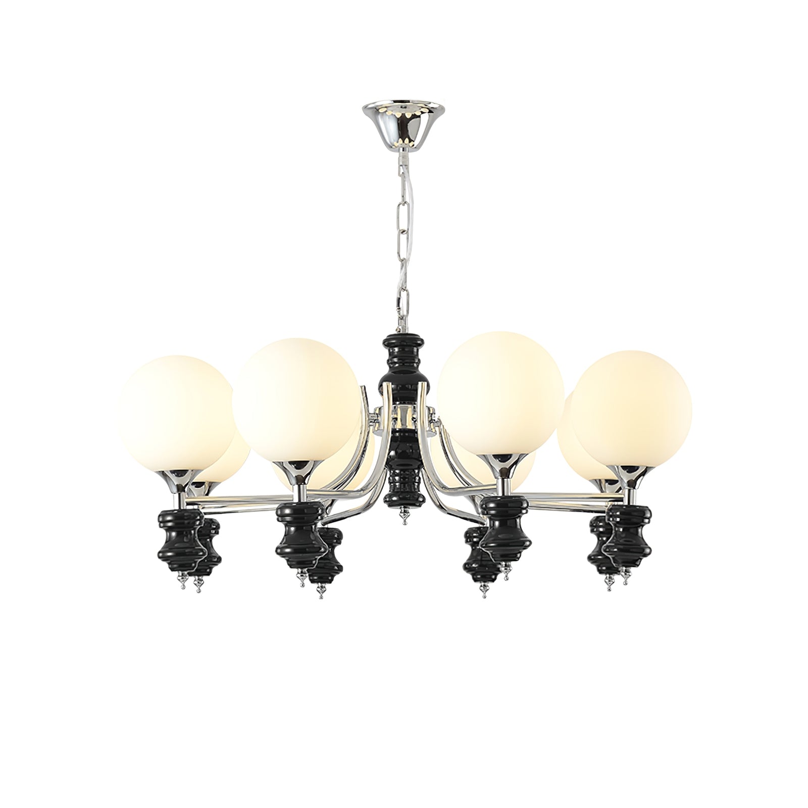 Aurora Kronleuchter Regal Orb Matt-Letslighting