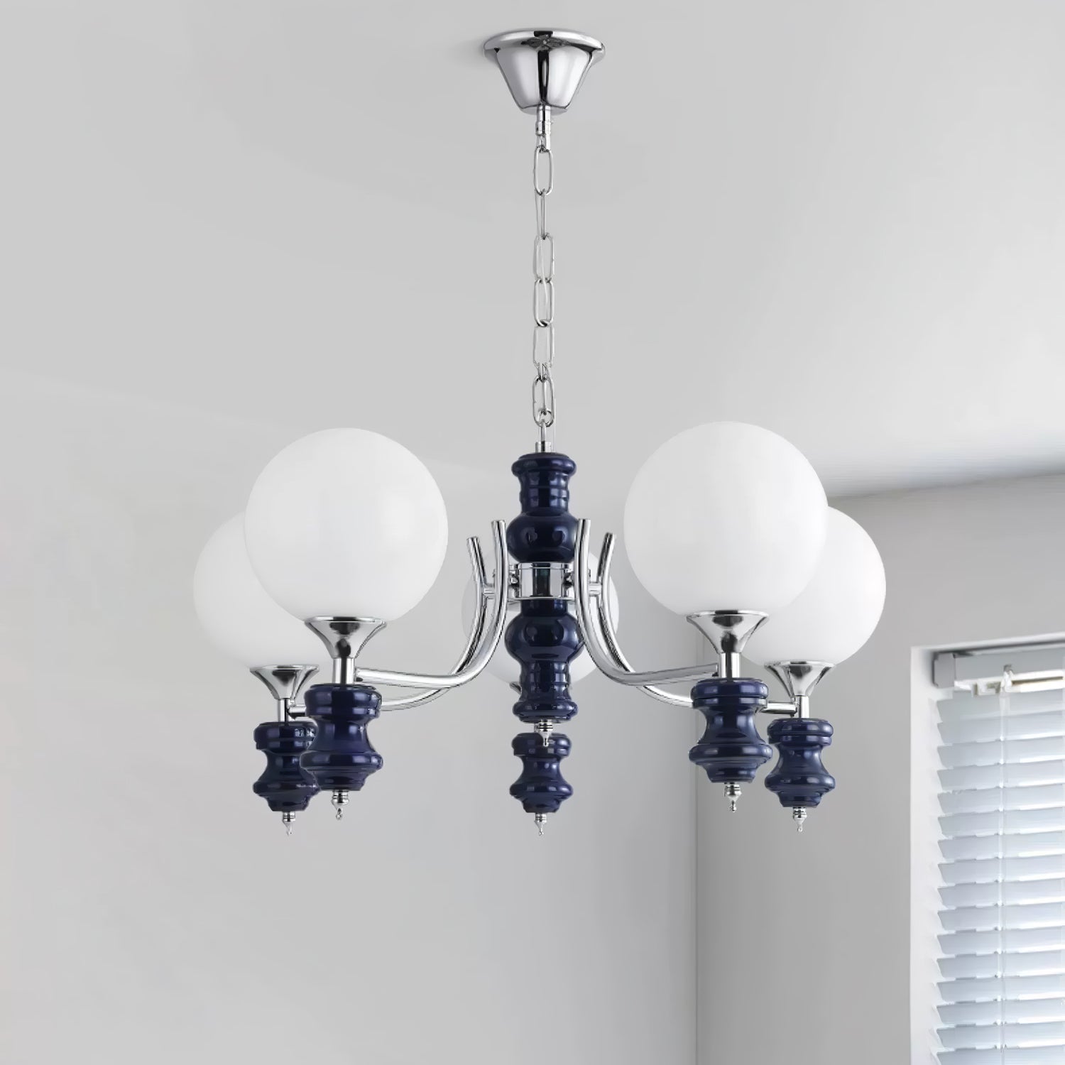 Aurora Kronleuchter Regal Orb Matt-Letslighting
