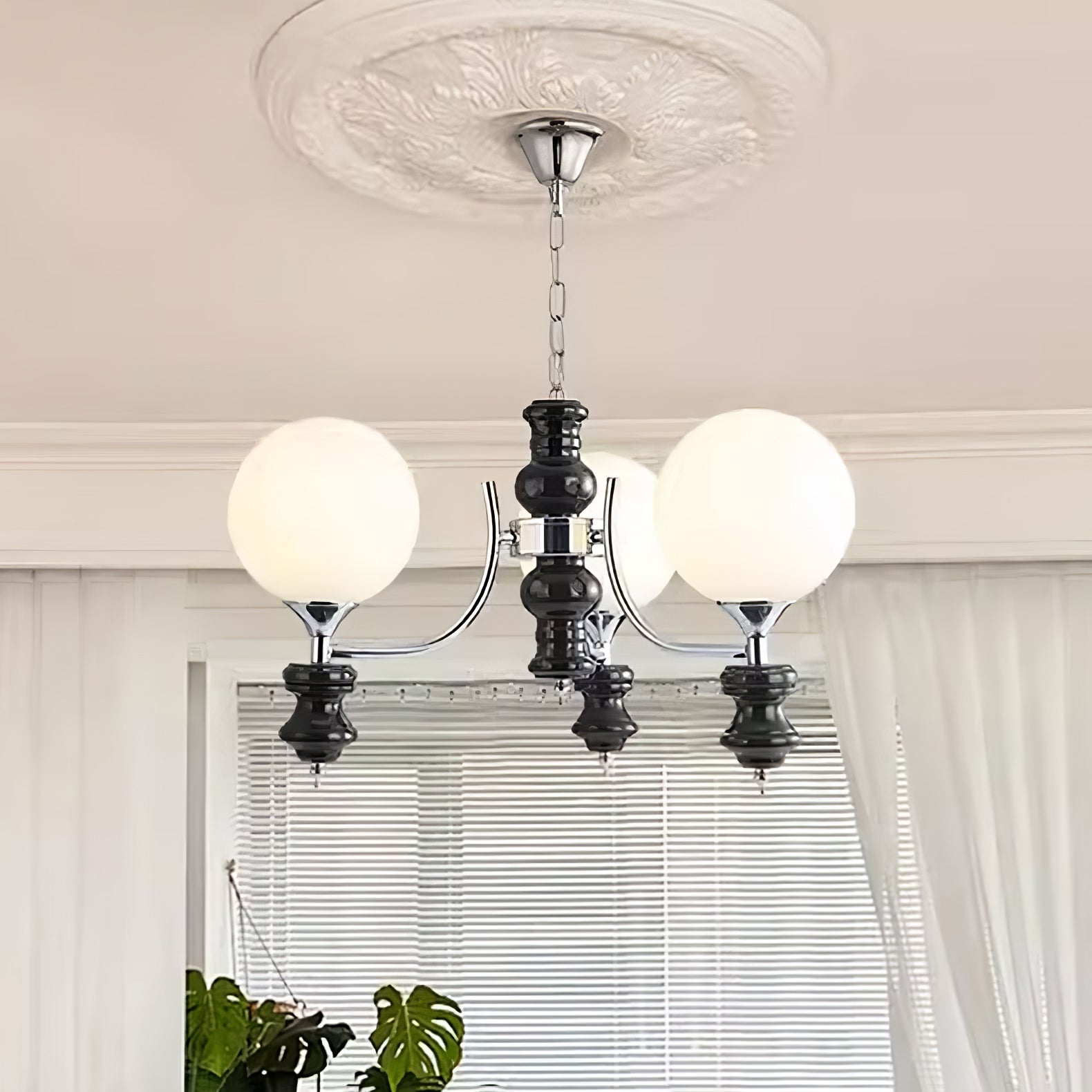 Aurora Kronleuchter Regal Orb Matt-Letslighting