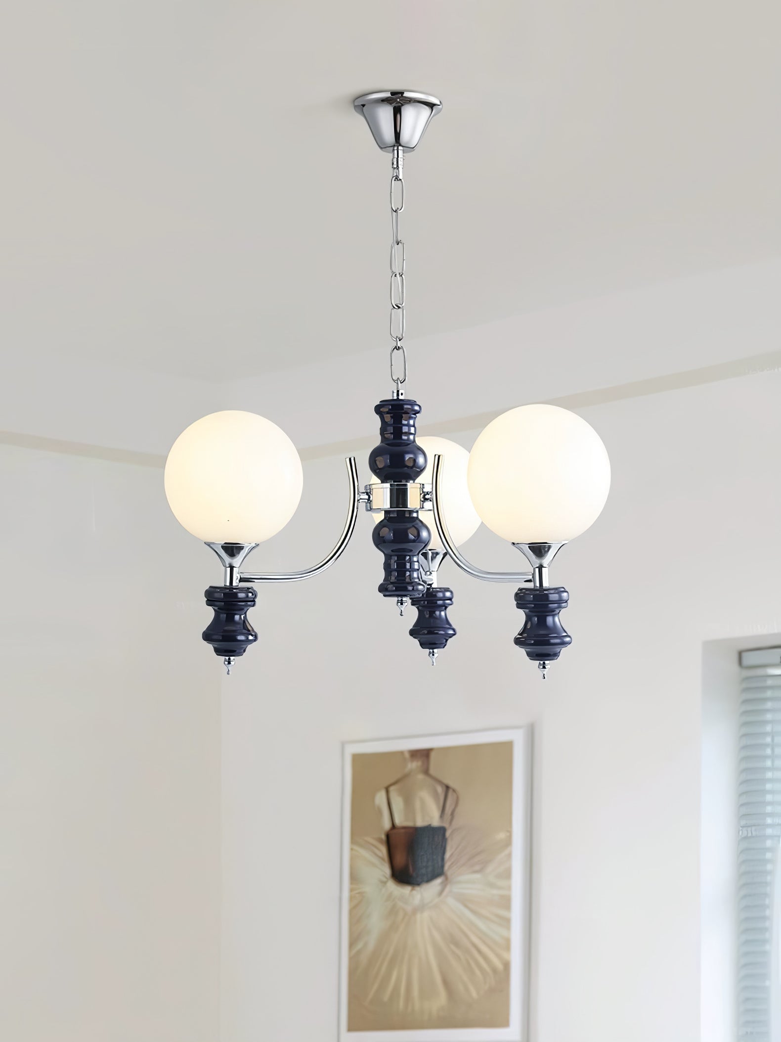 Aurora Kronleuchter Regal Orb Matt-Letslighting