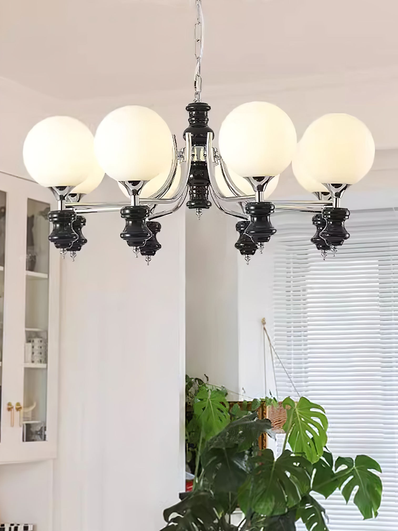 Aurora Kronleuchter Regal Orb Matt-Letslighting