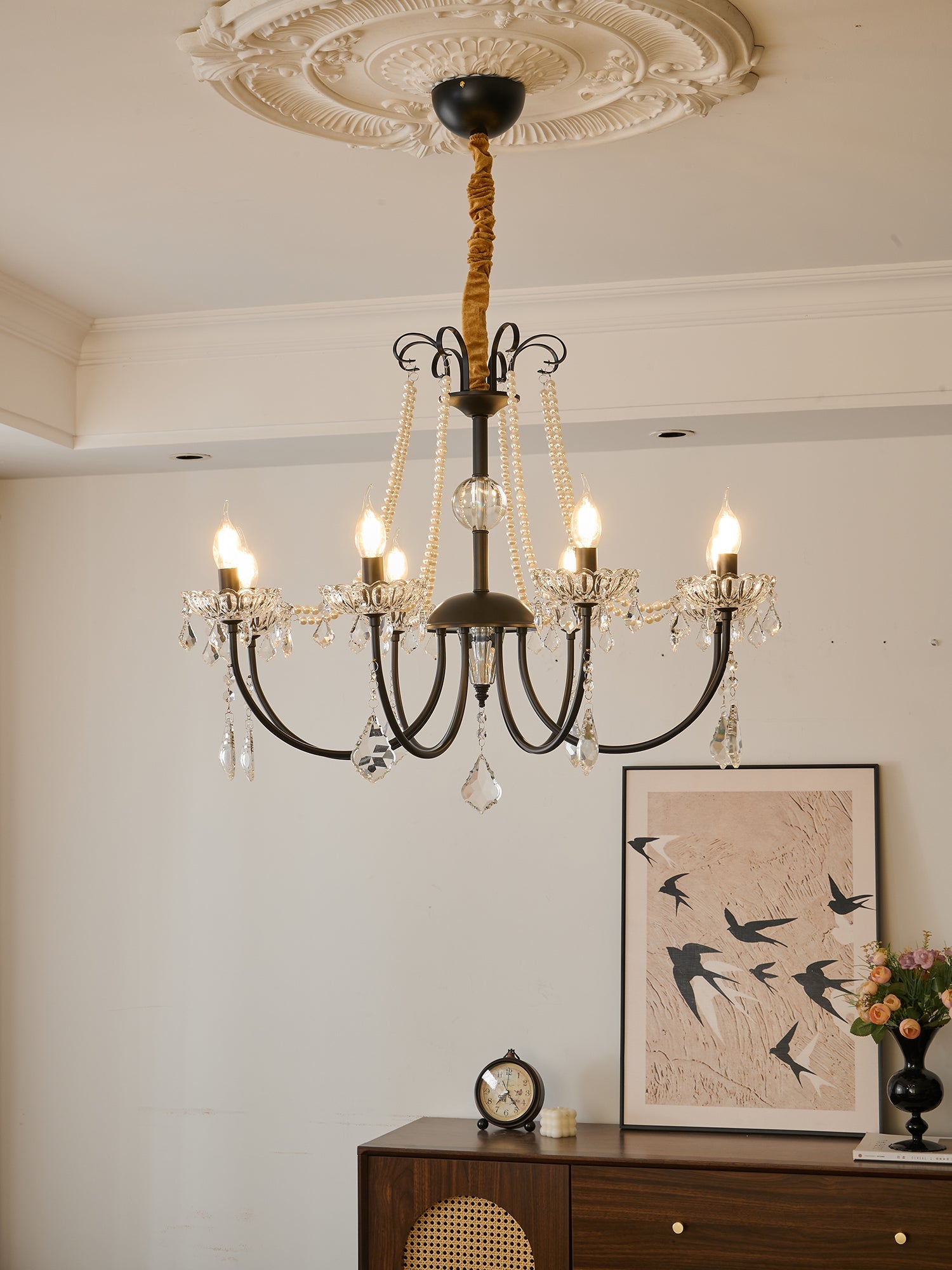 Ivinila Postmoderner Luxus-Klassiker-Kristallleuchter-Letslighting