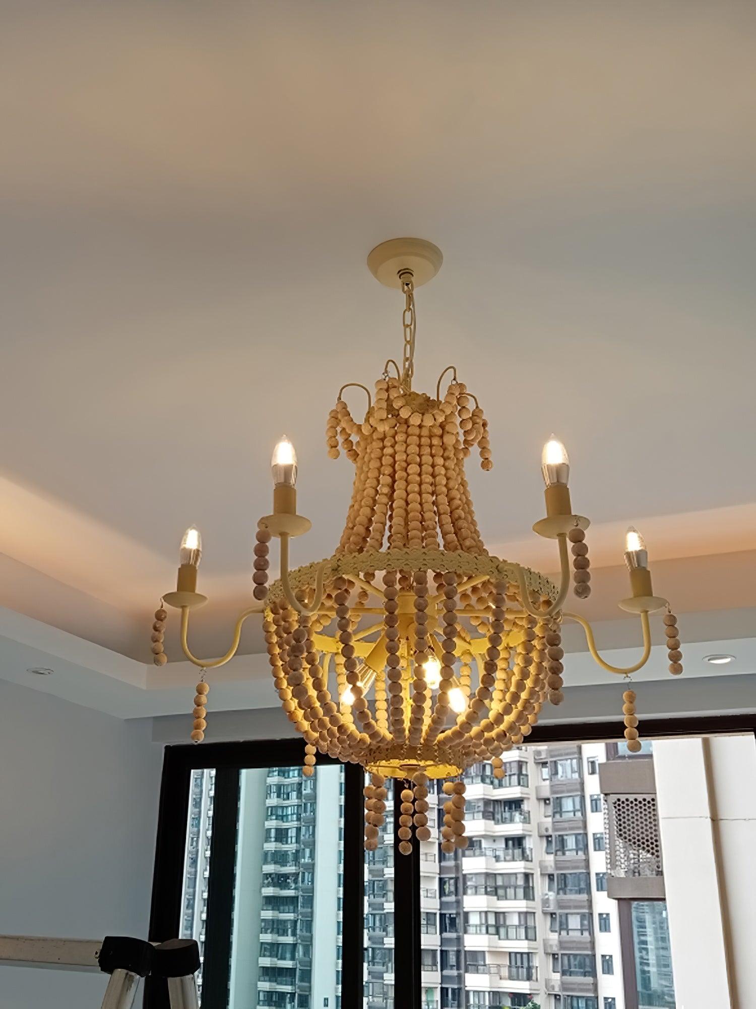 Wayne Luxus-Holz-Kronleuchter-Letslighting