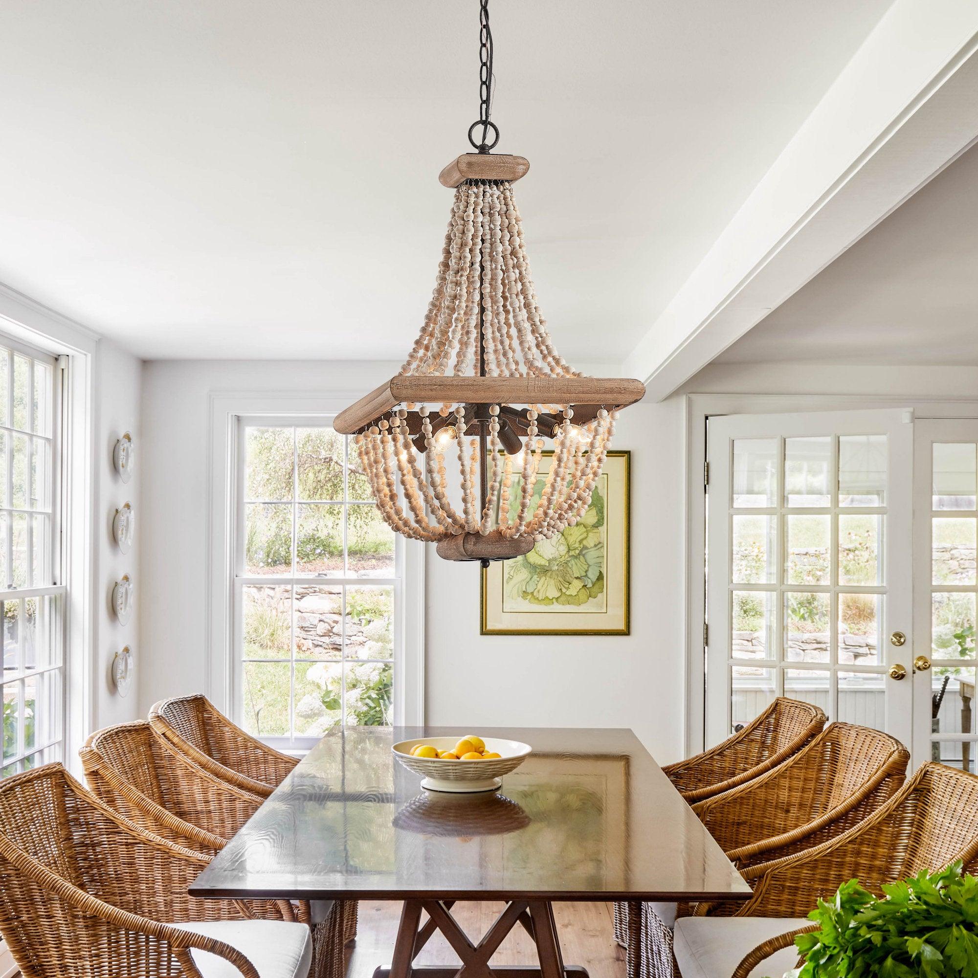 Aursorir Postmoderner Luxus-Holzleuchter-Letslighting