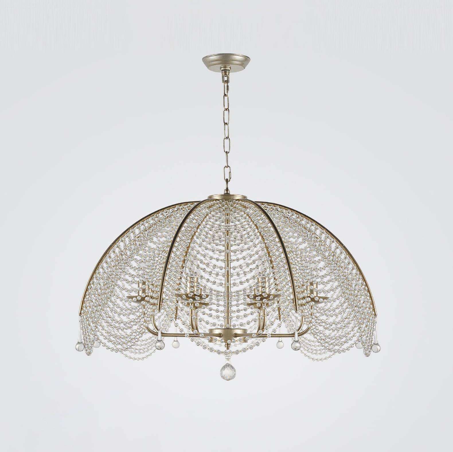 Ulsilus Elegance Stil Perlen Kristall Kronleuchter-Letslighting