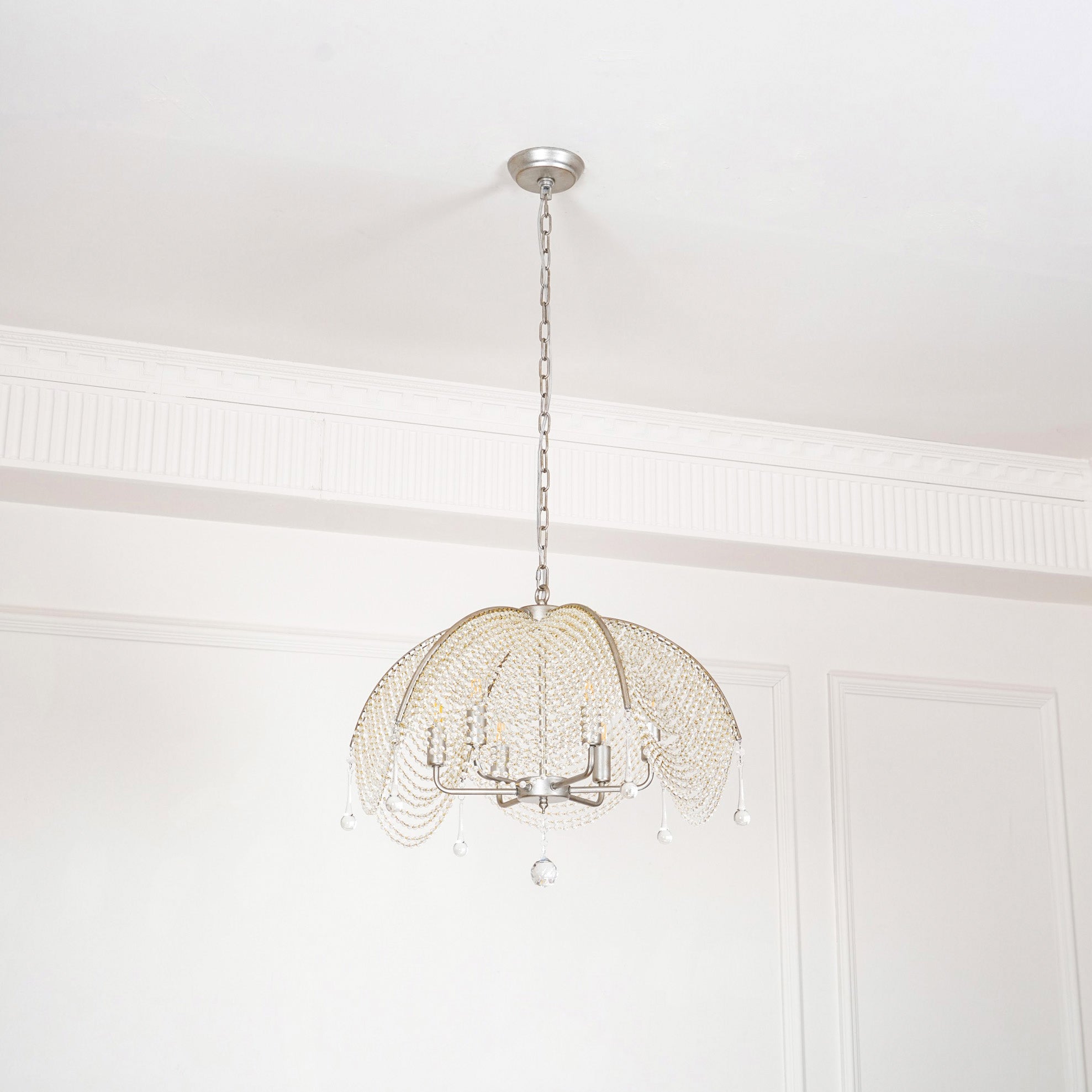 Ulsilus Elegance Stil Perlen Kristall Kronleuchter-Letslighting