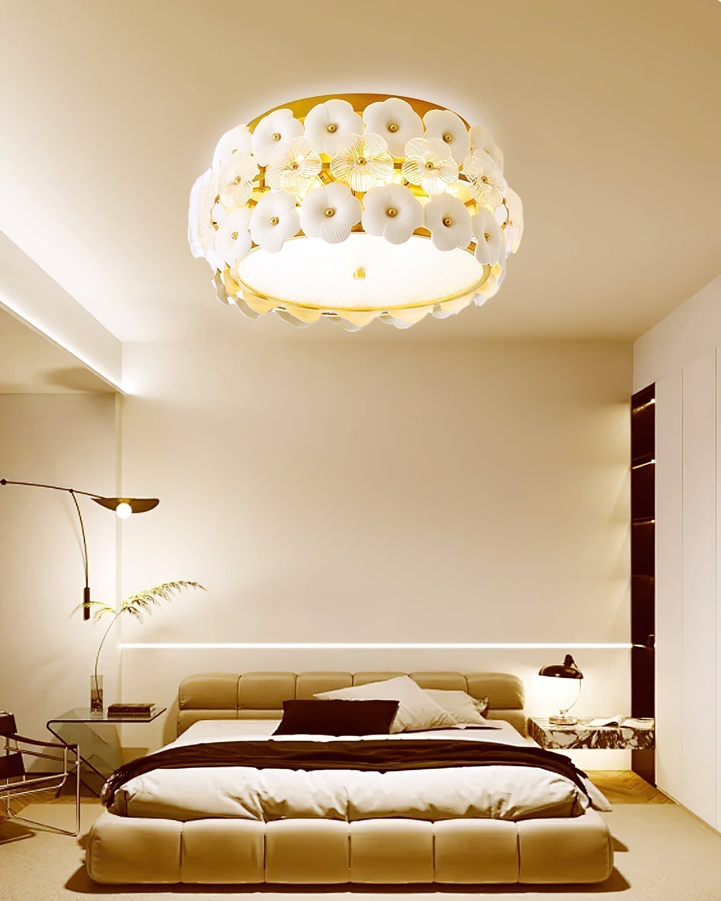 Regina Art Flowers Glaskeramik Deckenleuchte-Letslighting