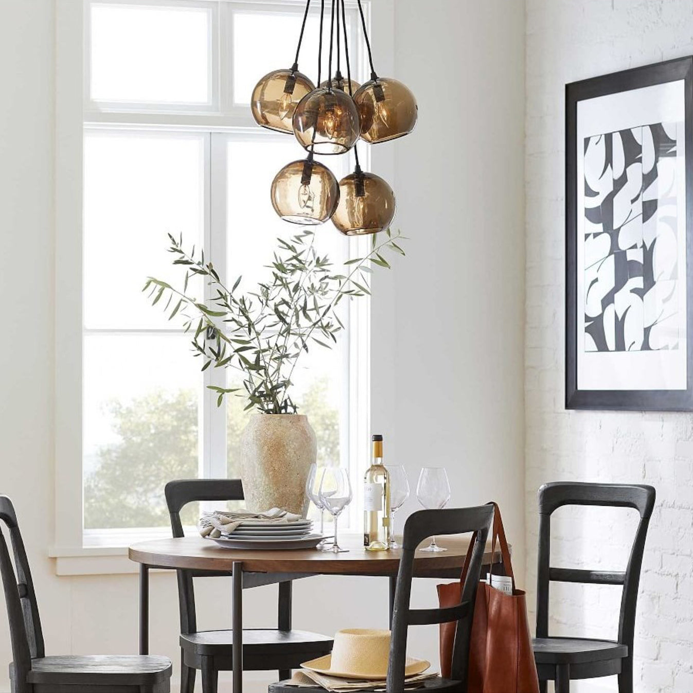 Ucaryra Glas Pendelleuchte-Letslighting