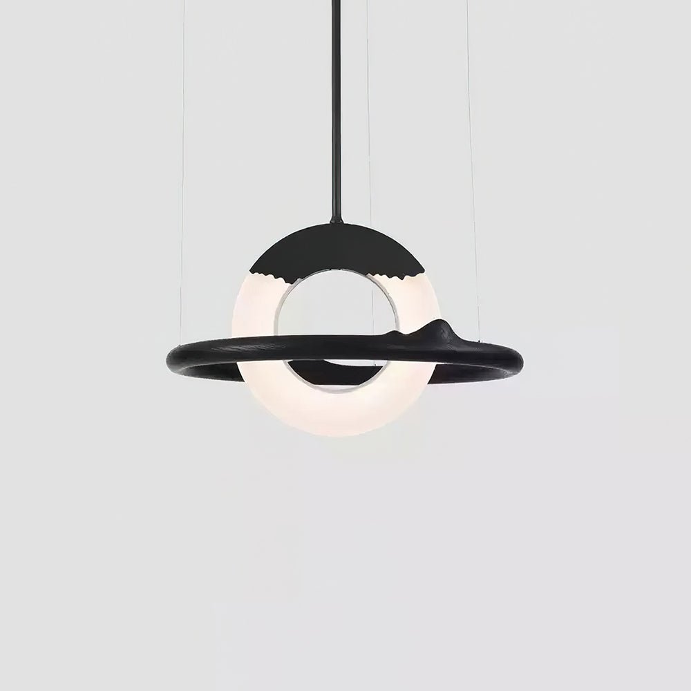 Mytalan Kreisförmige Pendelleuchte aus Holz-Letslighting