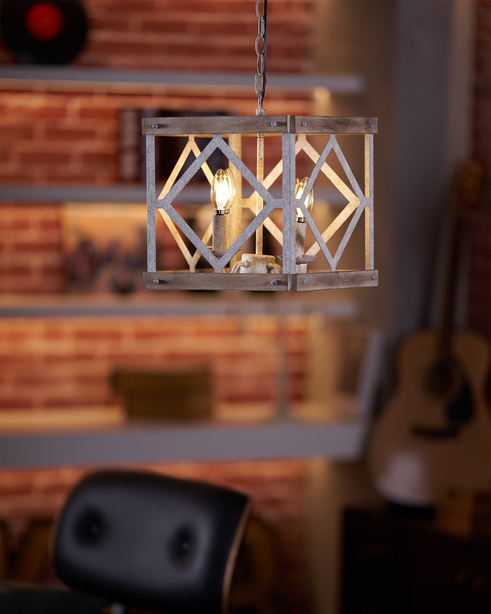Zelaeora 4-flammige Holz Pendelleuchte-Letslighting