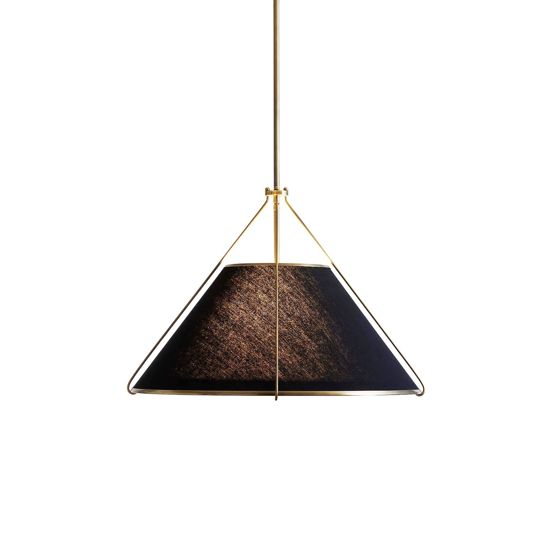 Voloraris Vintage Industrial Konisch Stoff Pendelleuchte-Letslighting