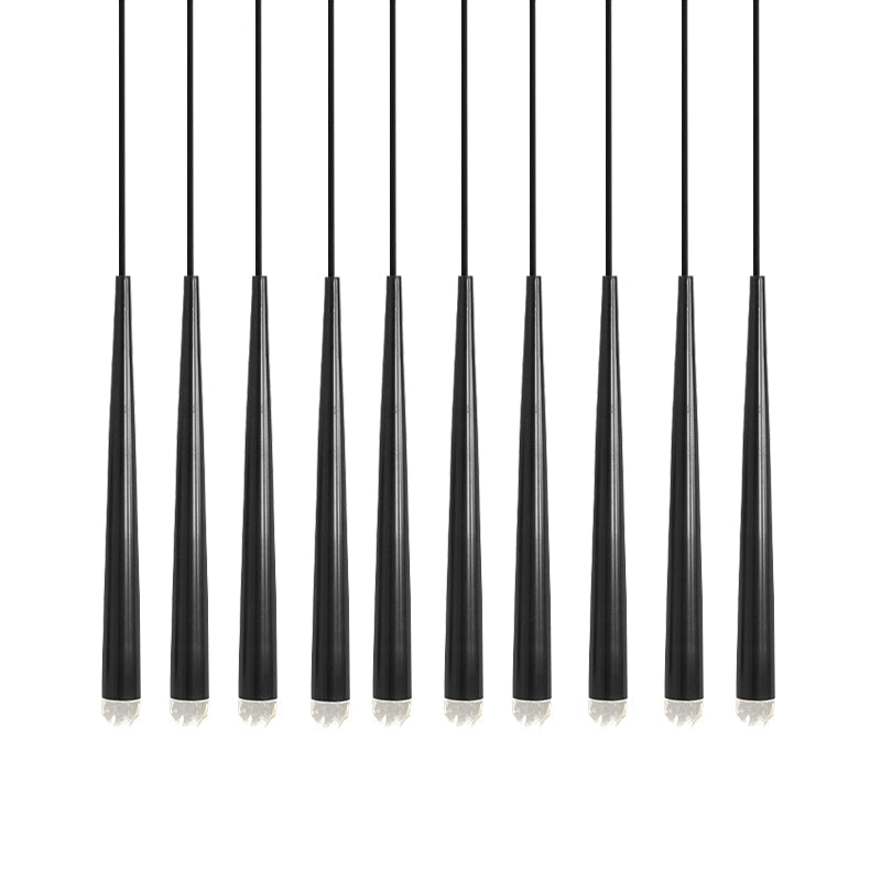 Chandelier with Polished Brass and Crystal Shades Minimalist - Letslighting