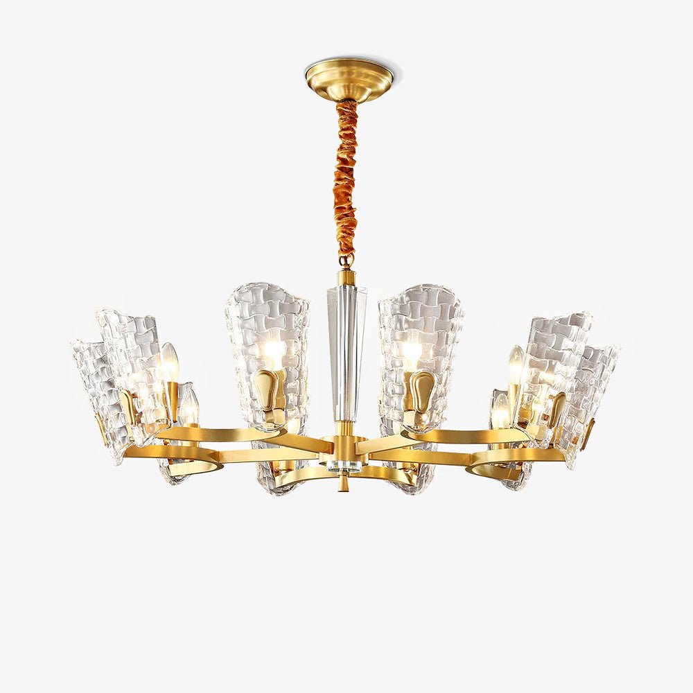 Radiant Luxus Messing Kronleuchter-Letslighting