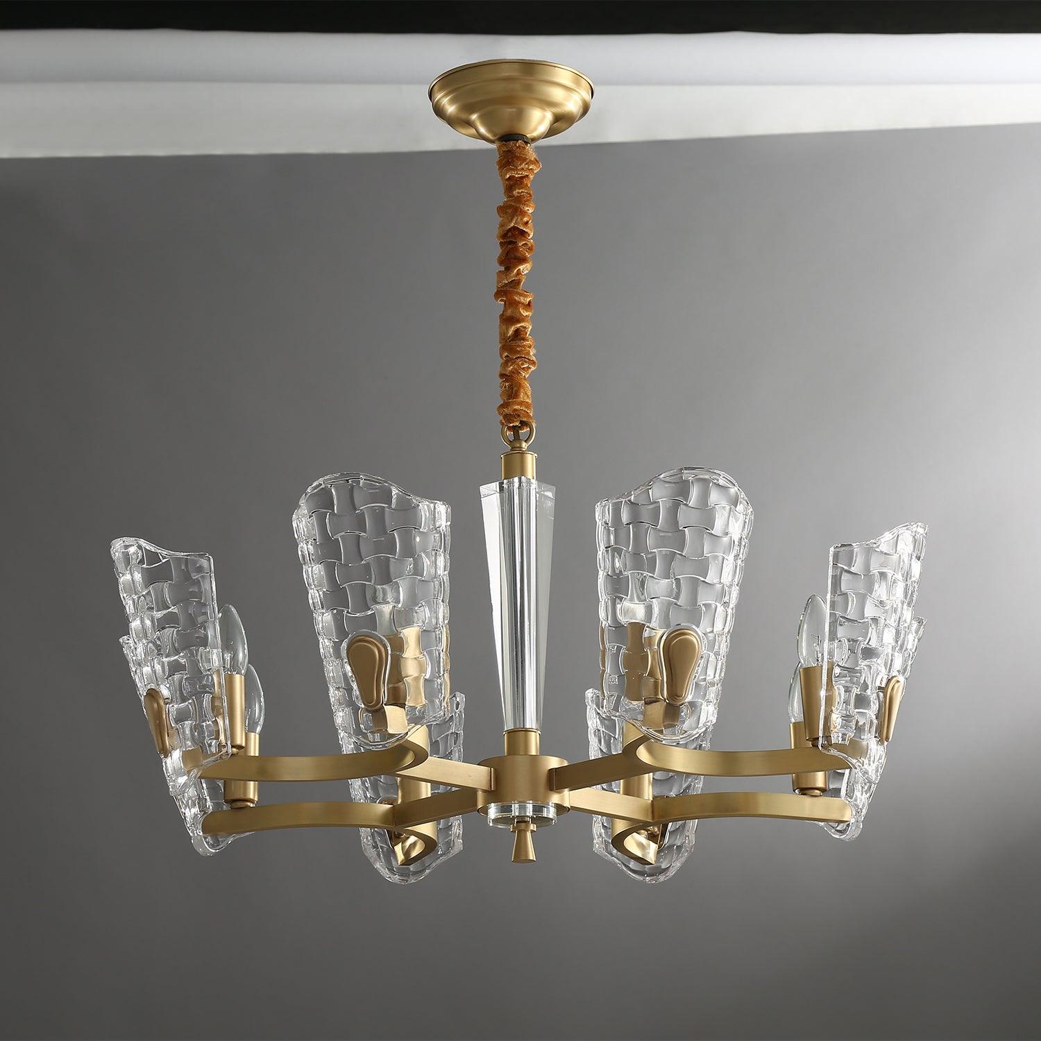 Radiant Luxus Messing Kronleuchter-Letslighting