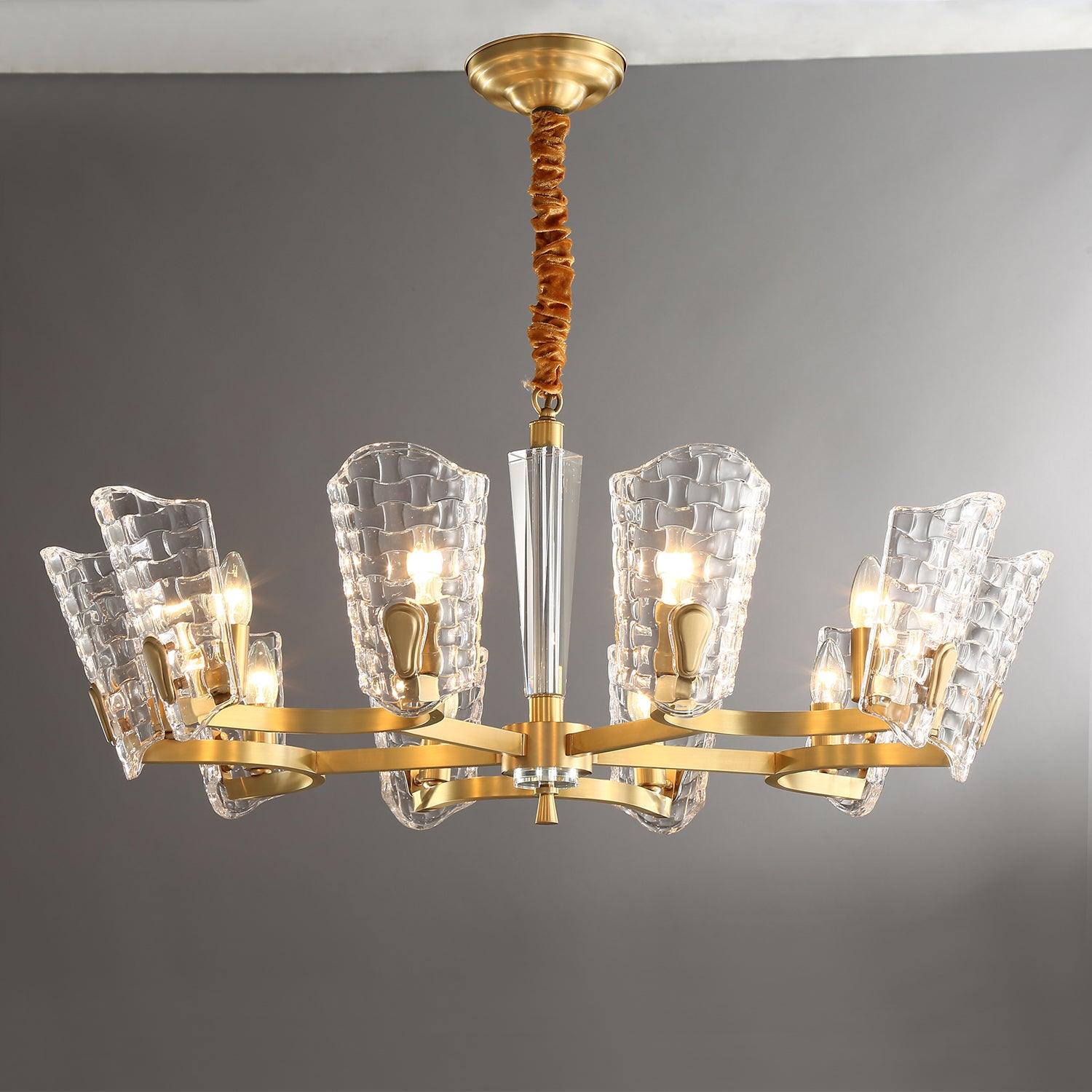 Radiant Luxus Messing Kronleuchter-Letslighting