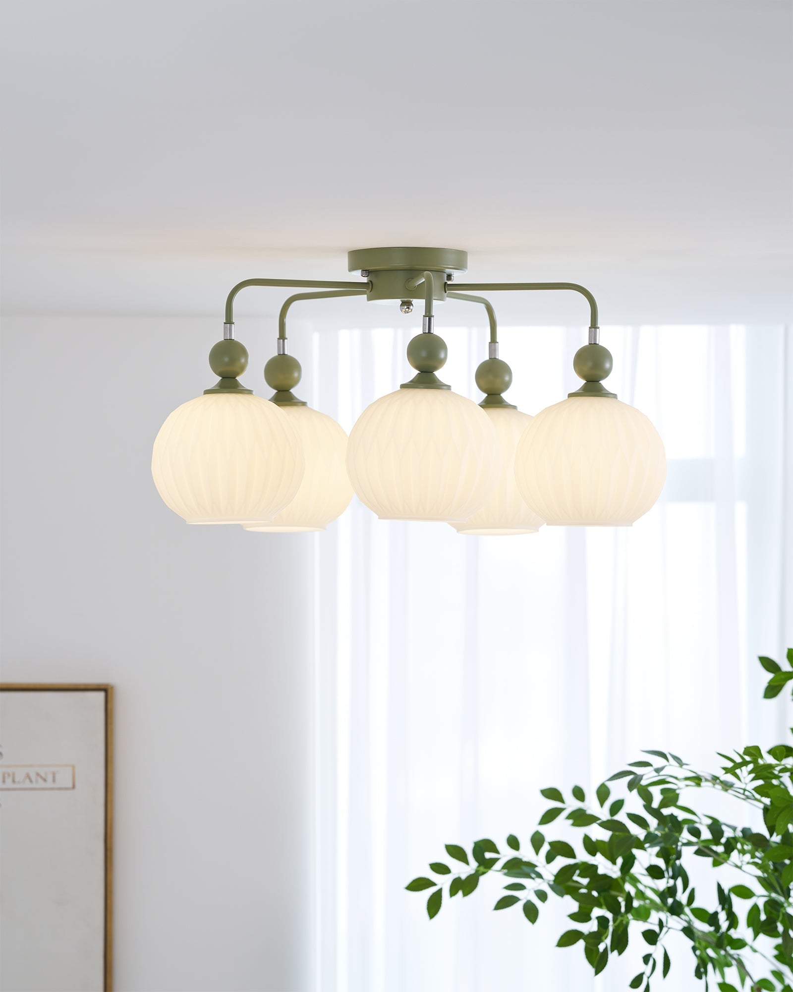 Viphaan Nordisch Keramik Deckenleuchte-Letslighting