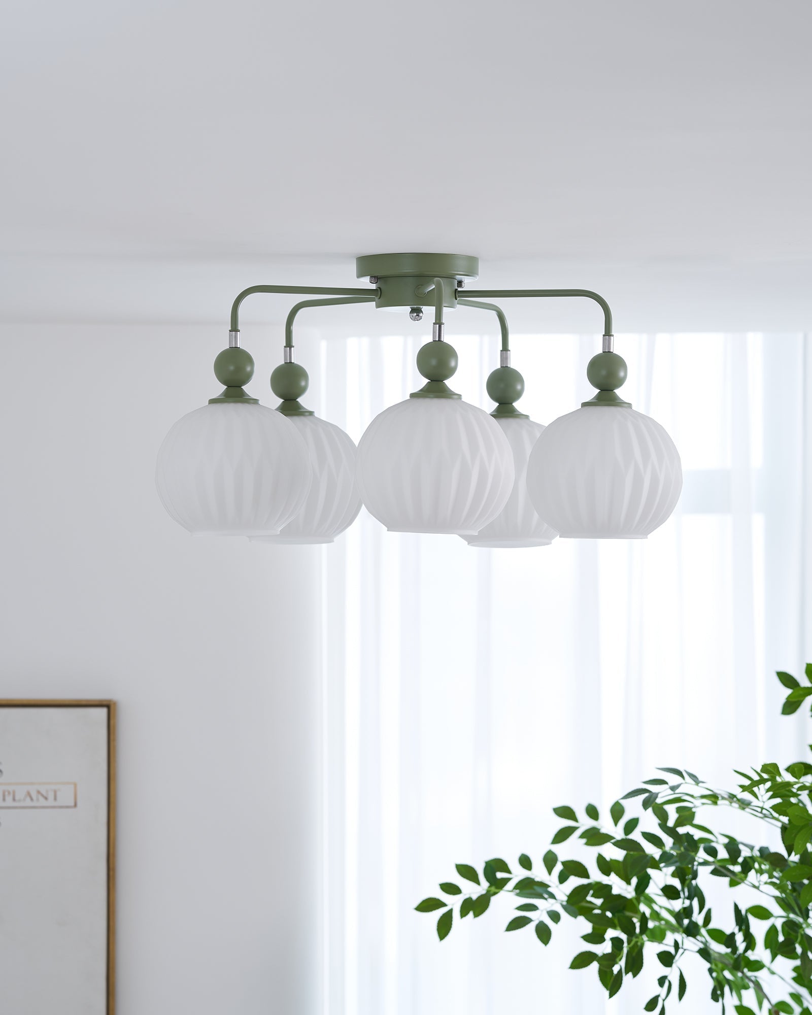 Viphaan Nordisch Keramik Deckenleuchte-Letslighting