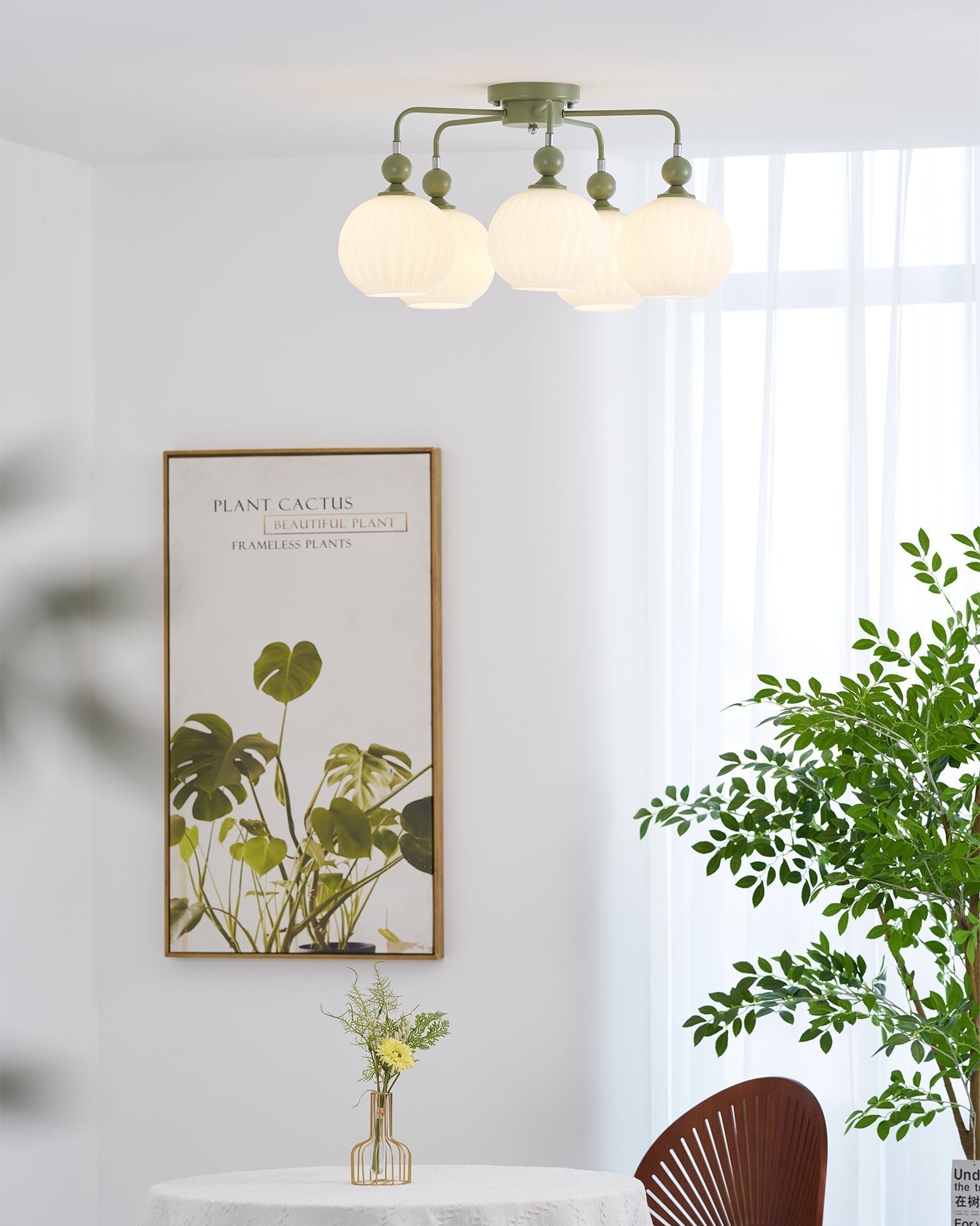 Viphaan Nordisch Keramik Deckenleuchte-Letslighting