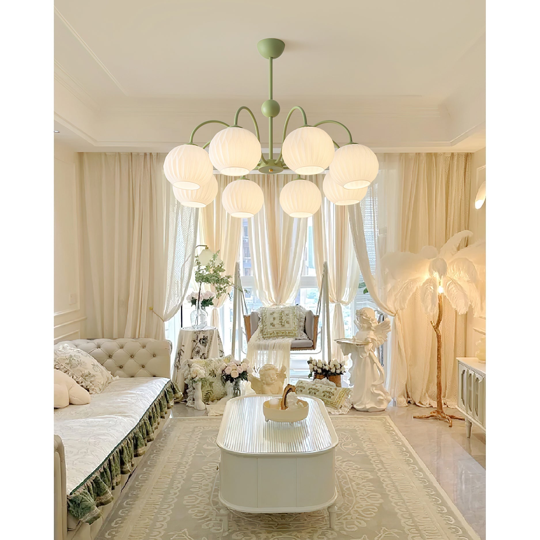Unoryra Glas Kronleuchter-Letslighting