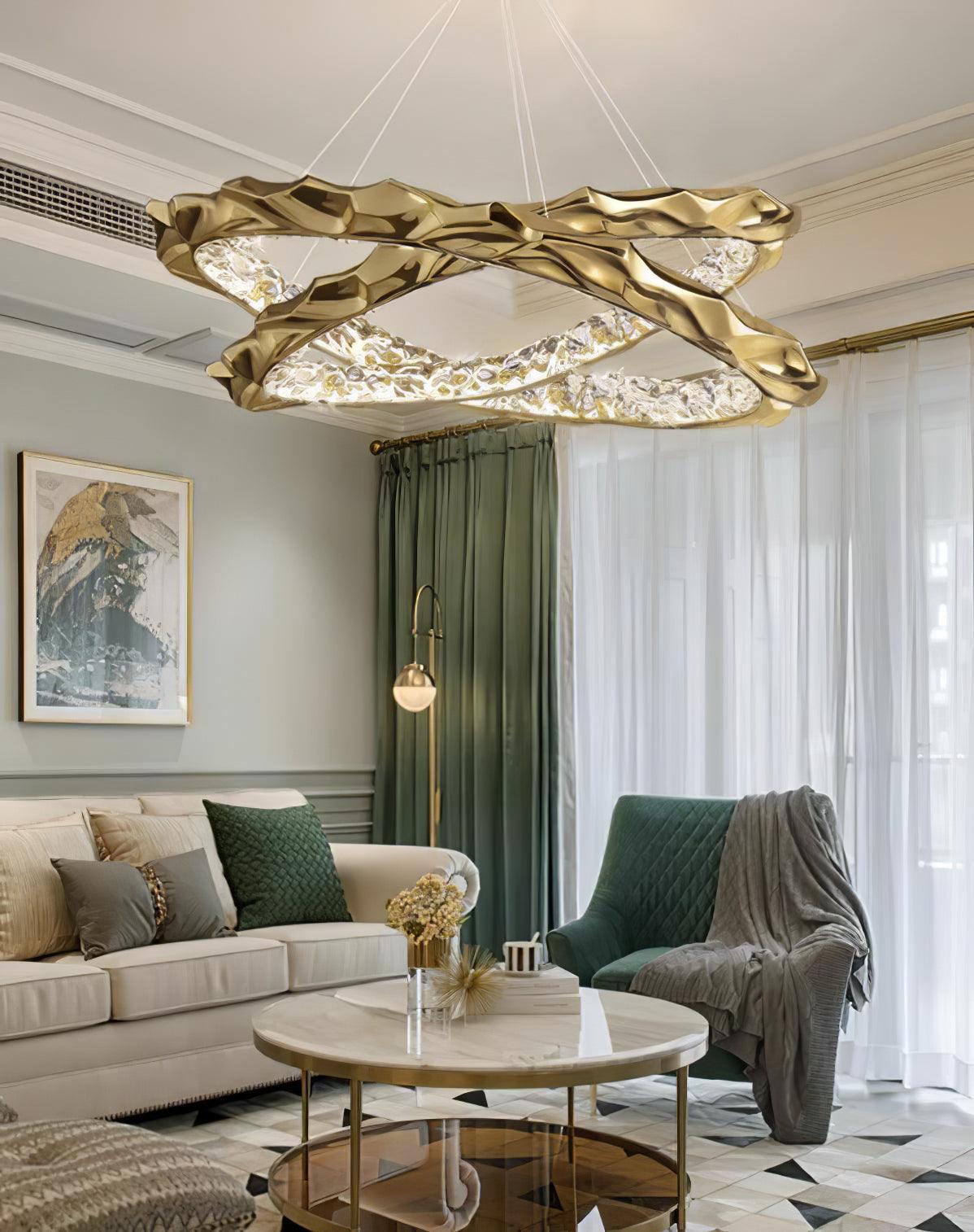 Sofia Luxus Messing Pendelleuchte-Letslighting