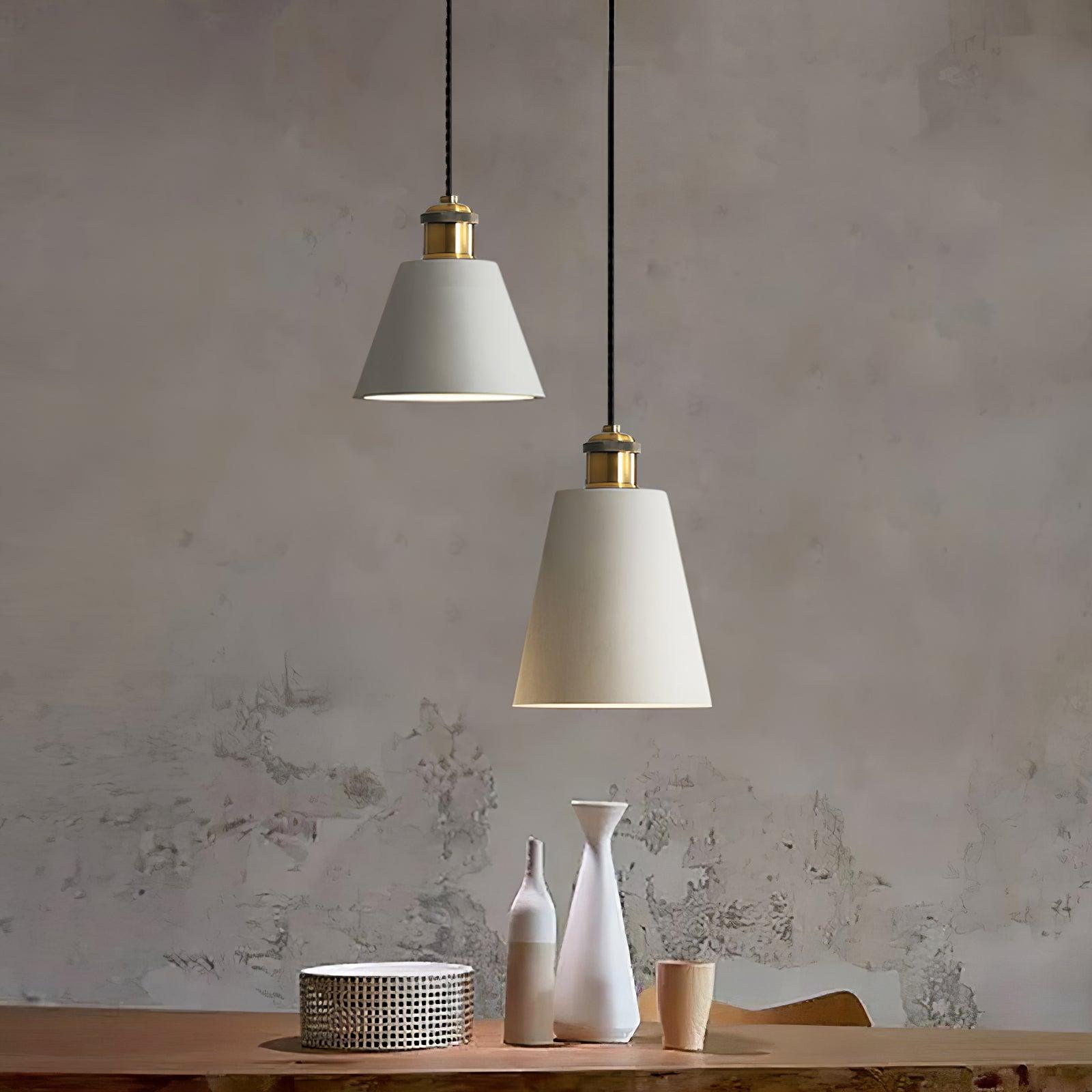 Trio Industriell Harz Pendelleuchte Lampe-Letslighting
