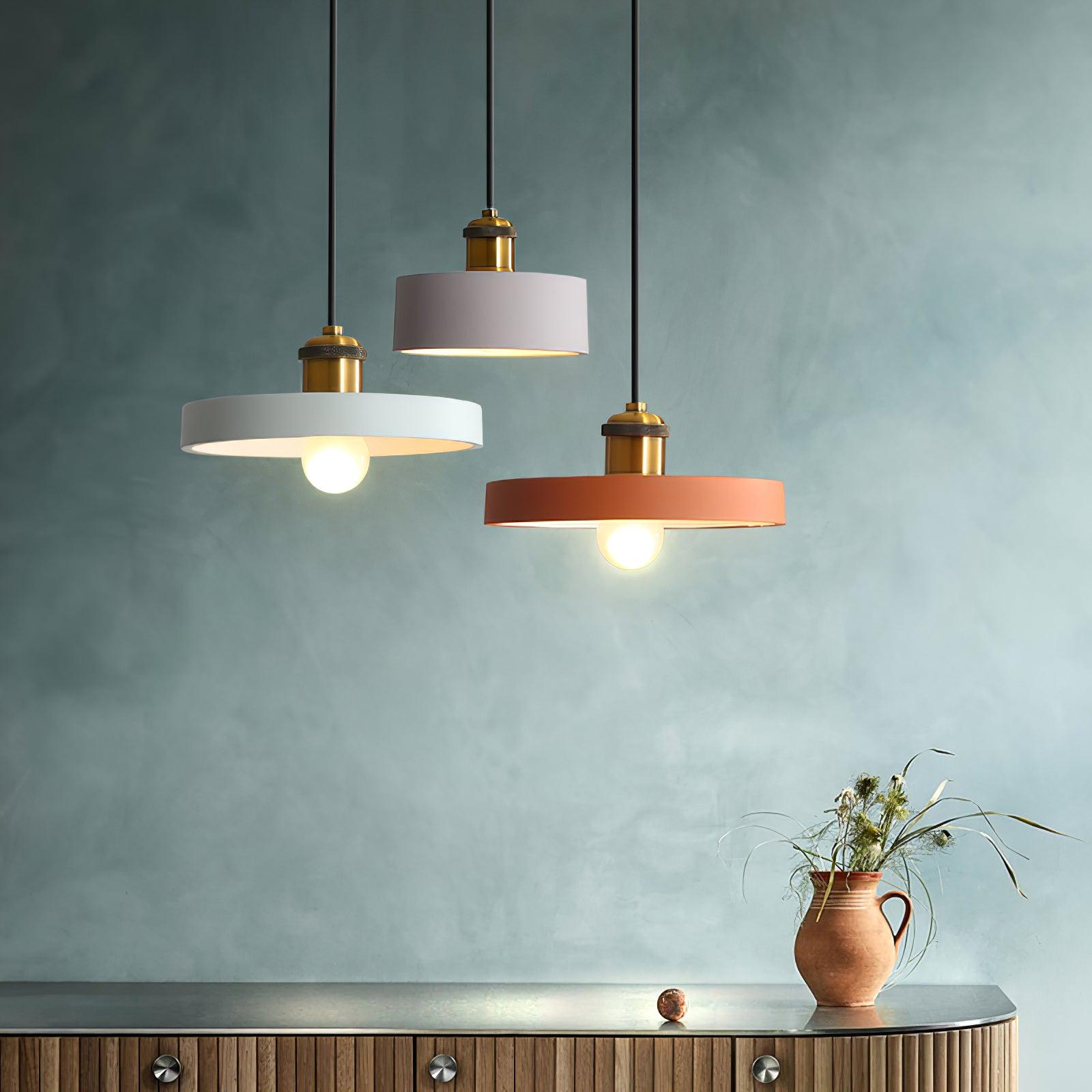 Trio Industriell Harz Pendelleuchte Lampe-Letslighting