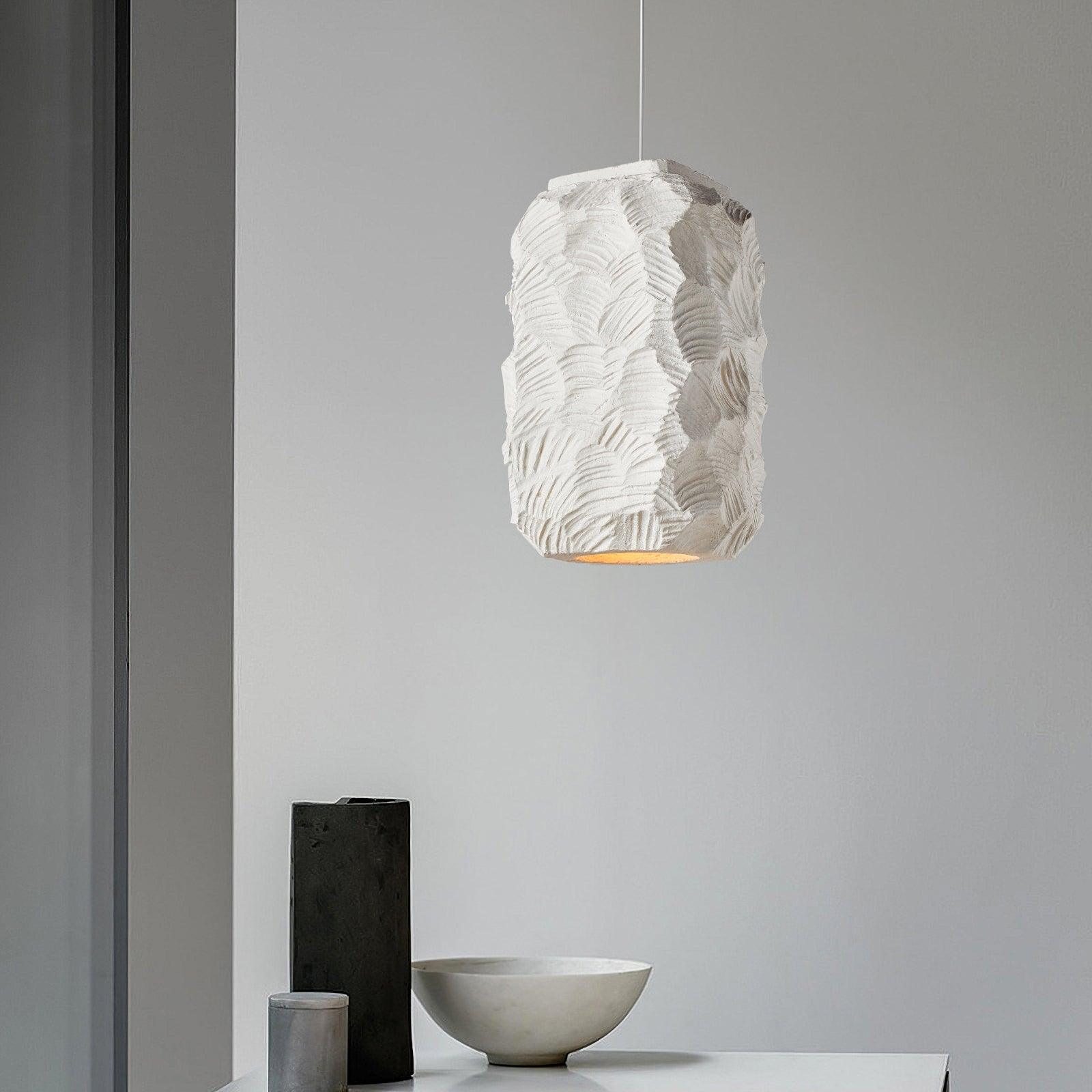 Olsilel Individuelle Kreativität Geometrie Harz Pendelleuchte-Letslighting