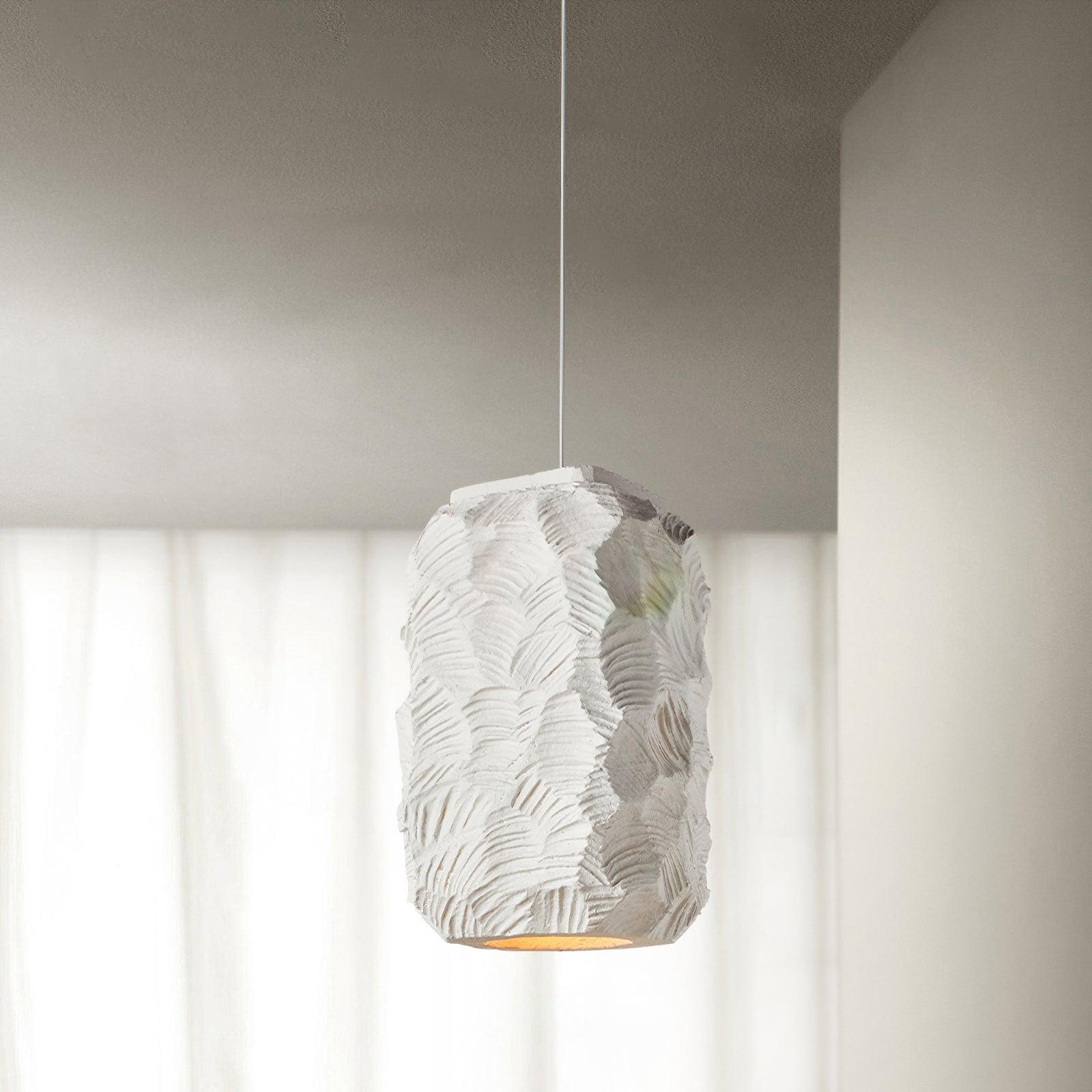 Olsilel Individuelle Kreativität Geometrie Harz Pendelleuchte-Letslighting