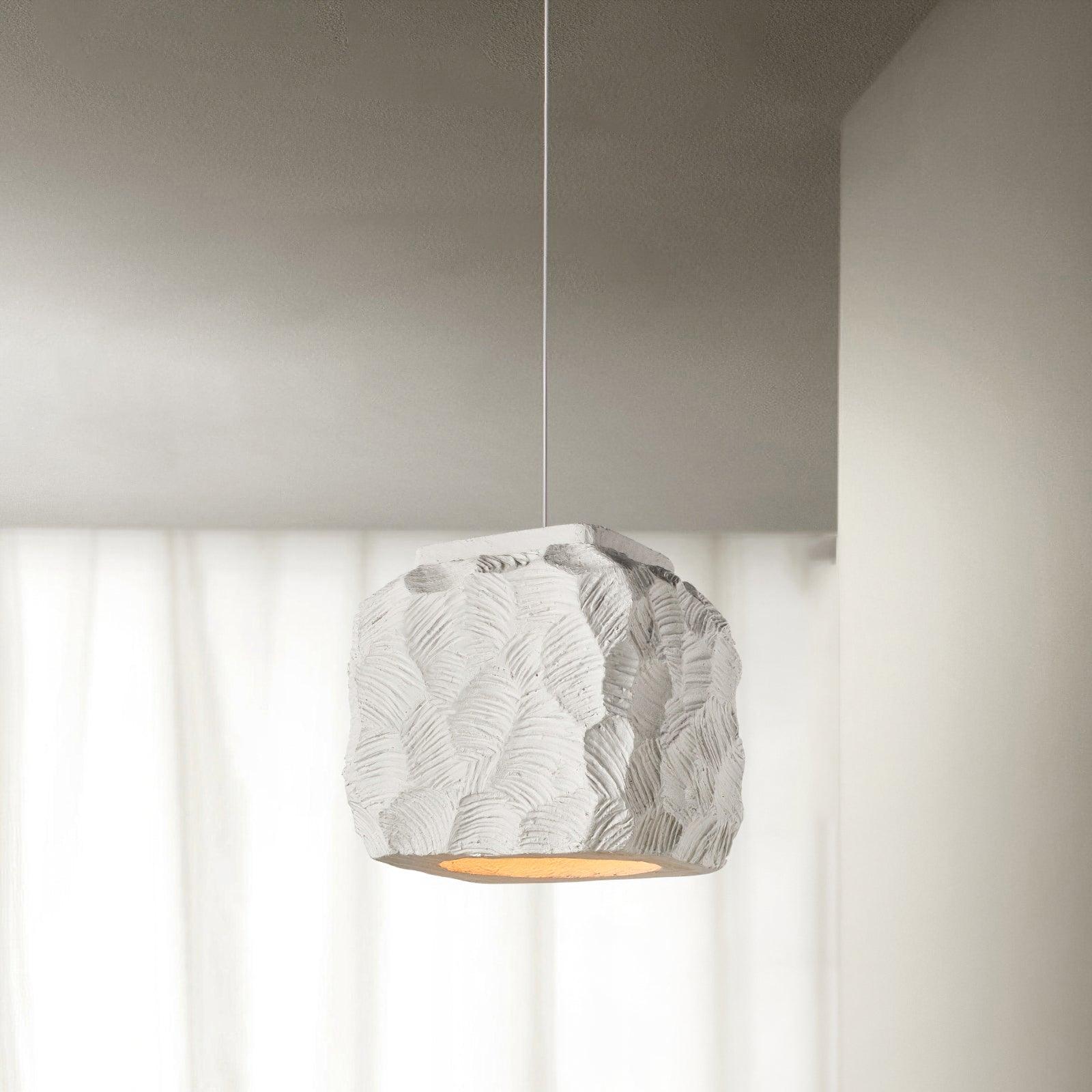 Olsilel Individuelle Kreativität Geometrie Harz Pendelleuchte-Letslighting