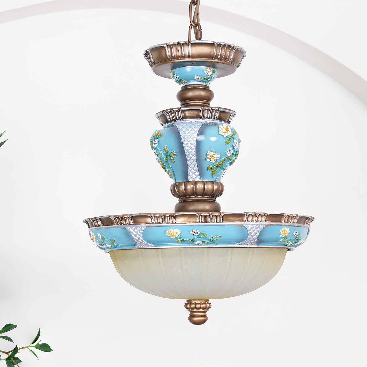 Floralis Retro Harz Pendelleuchte Leuchte-Letslighting