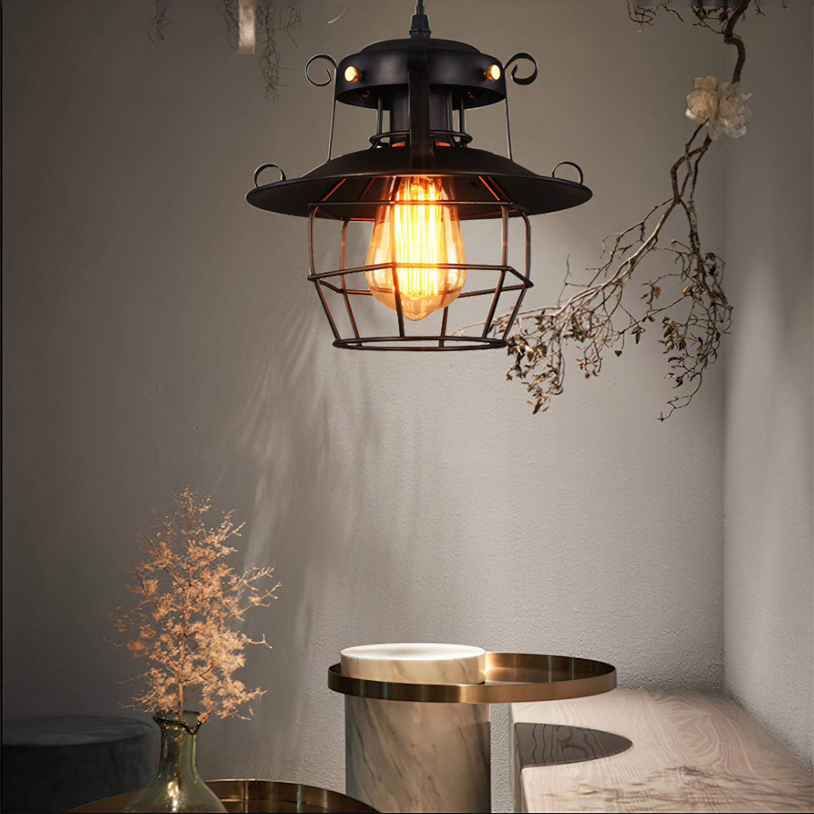 Harbor Vintage Vogelkäfig Pendelleuchte-Letslighting