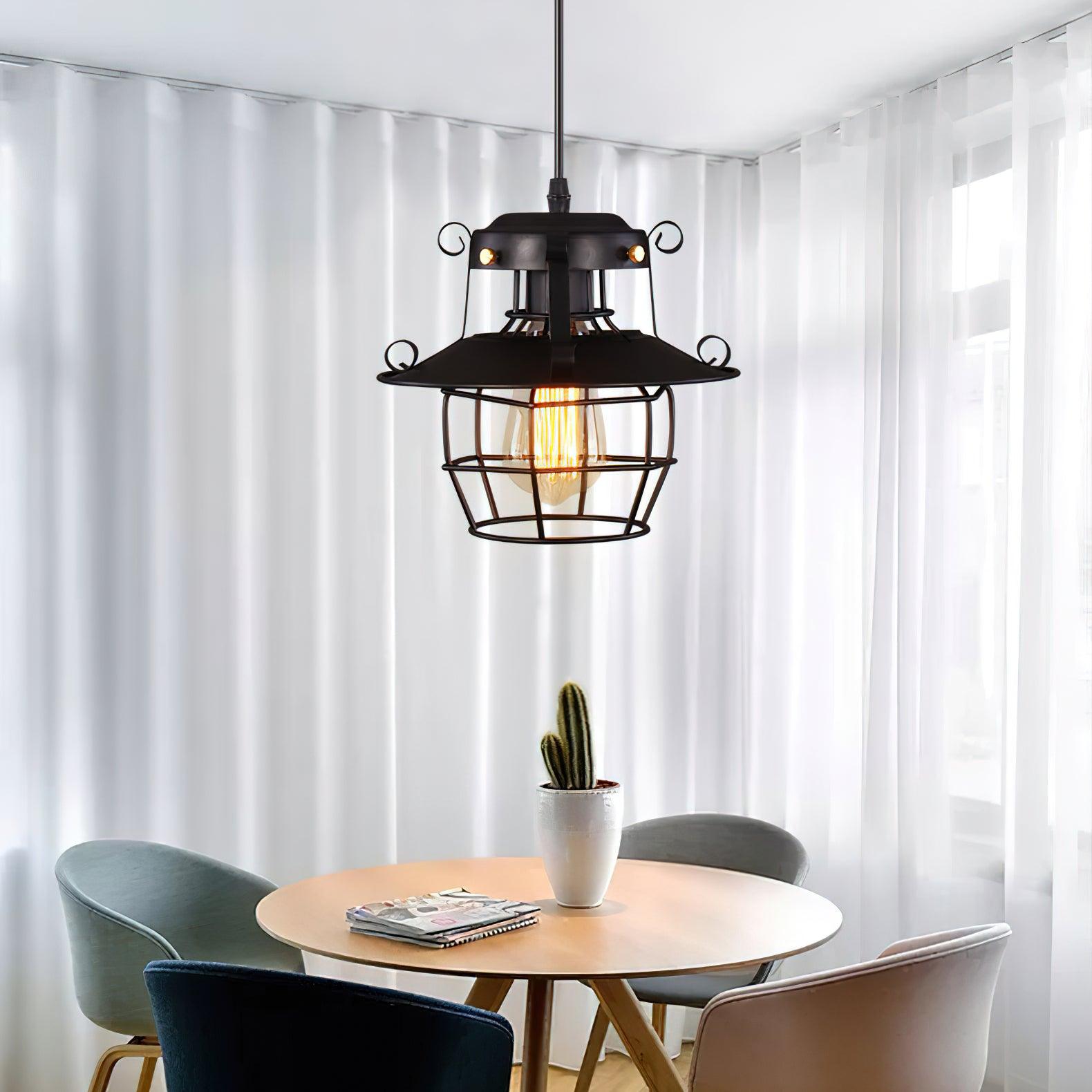 Harbor Vintage Vogelkäfig Pendelleuchte-Letslighting