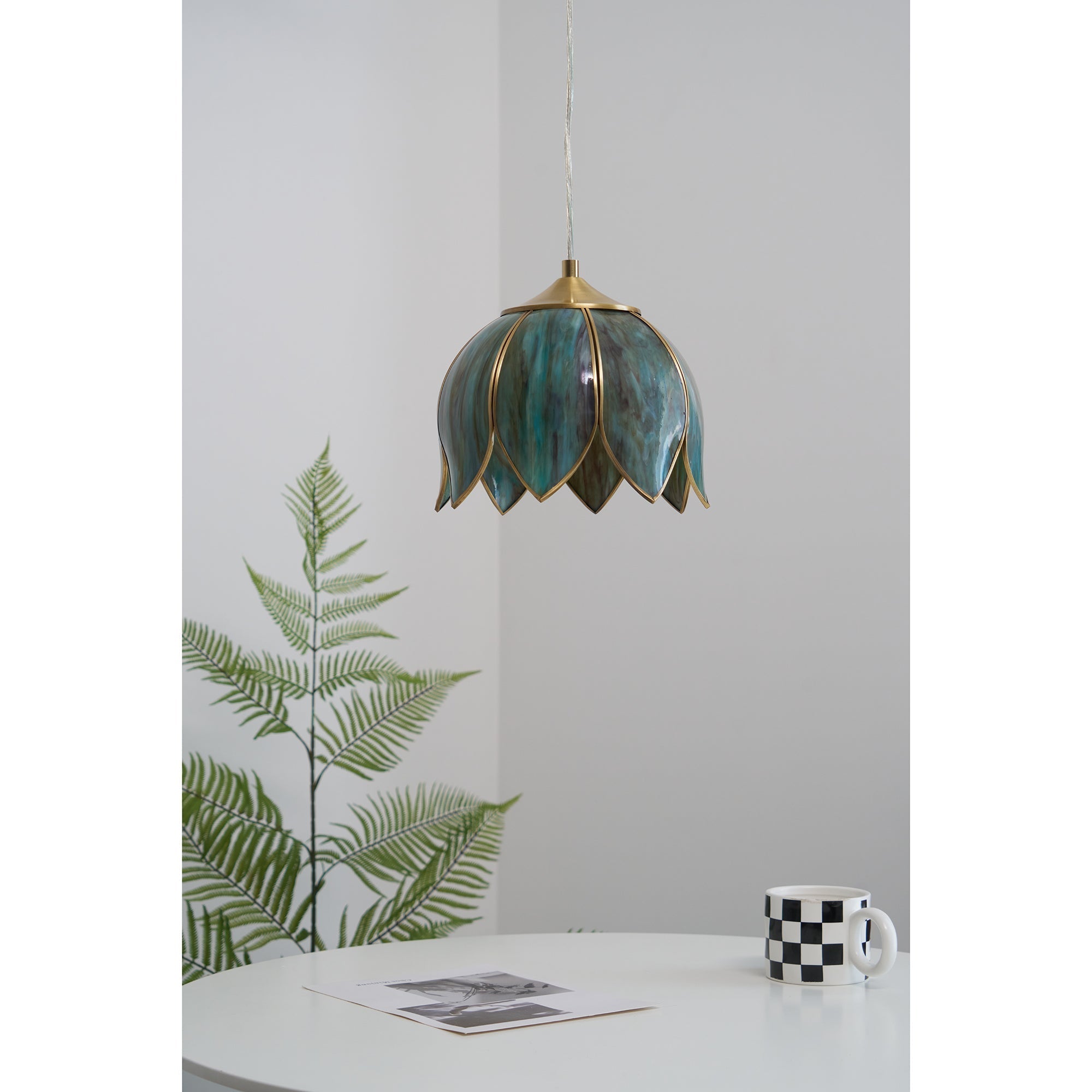 Eraeora Vintage Retro Glas Pendelleuchte-Letslighting