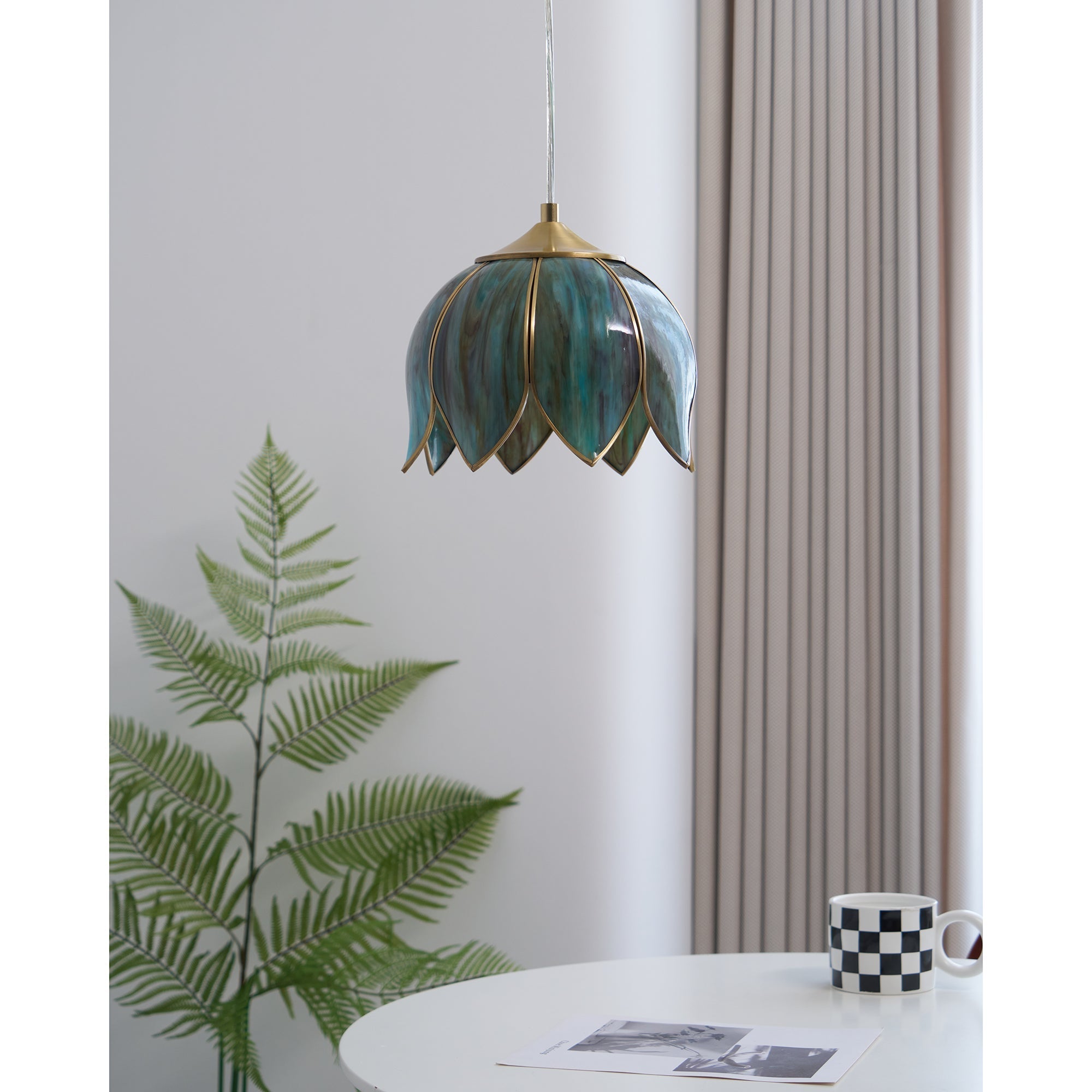 Eraeora Vintage Retro Glas Pendelleuchte-Letslighting